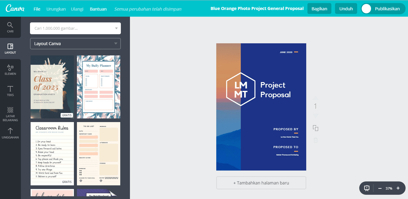 Proposal Buku Tahunan