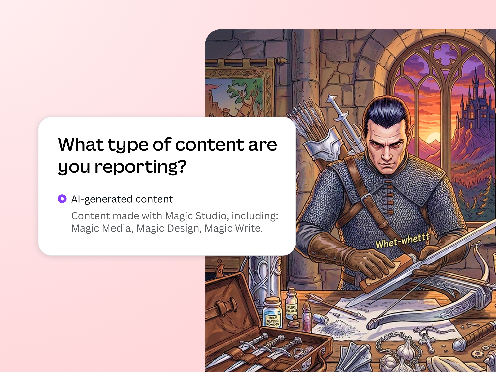 Misure di sicurezza del generatore di fumetti AI di Canva per prompt e contenuti