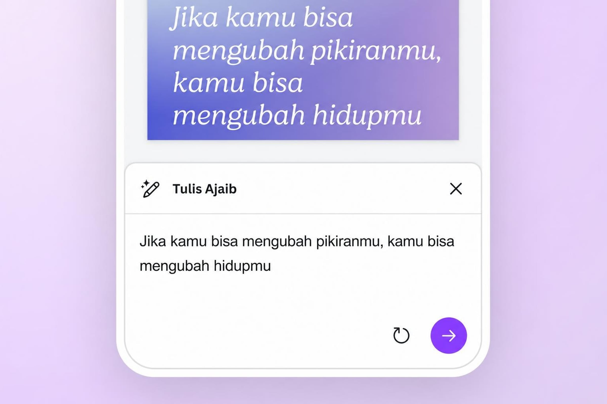 tulisan ajaib tulisan ajaib
