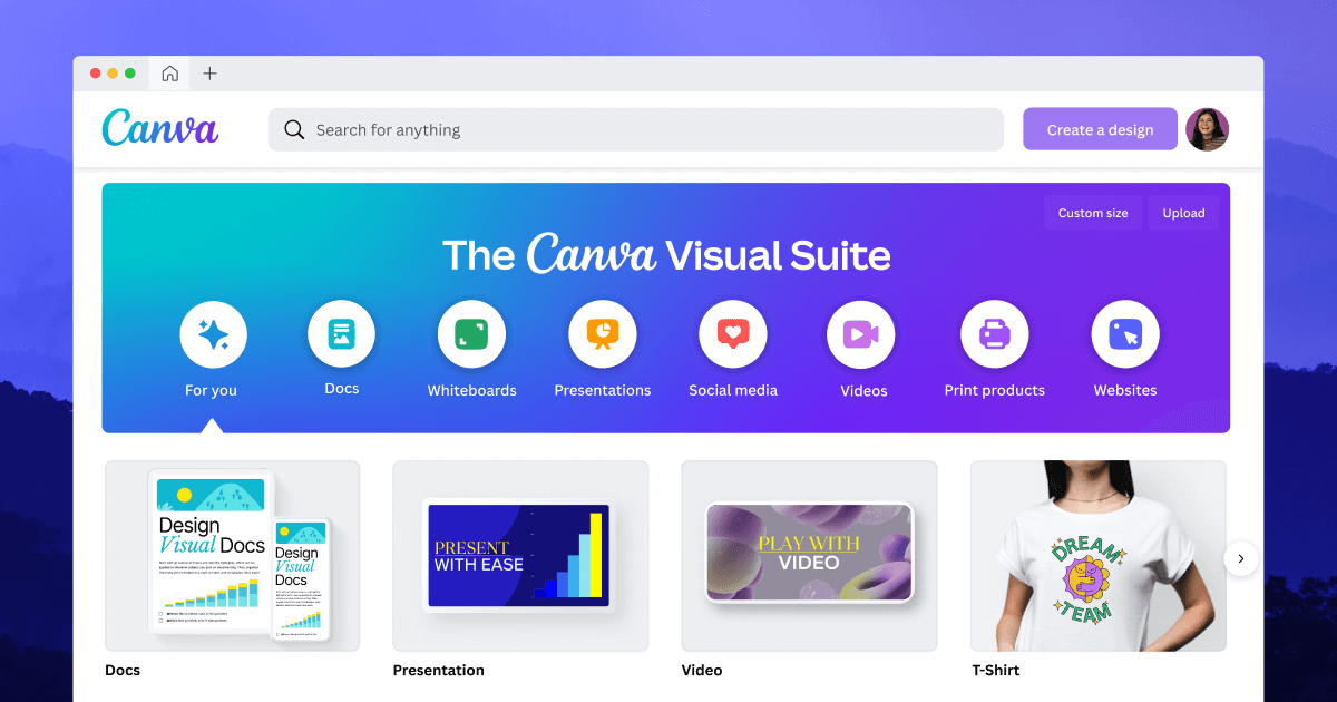 Introducing The Visual Suite Canva