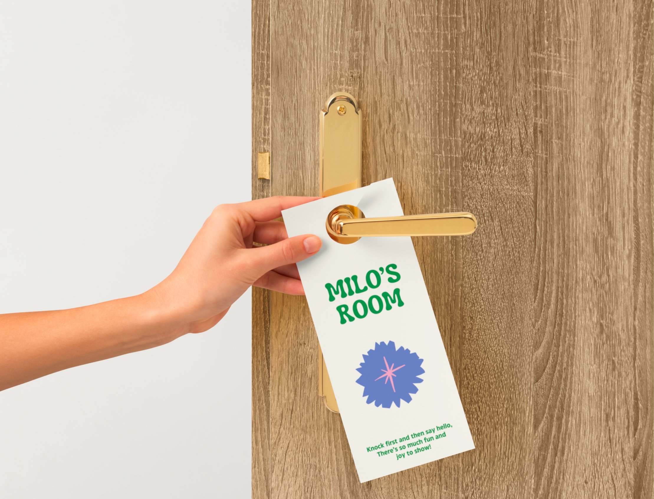 Open House Door Hanger - Real Estate Farming, image size:2218x1692