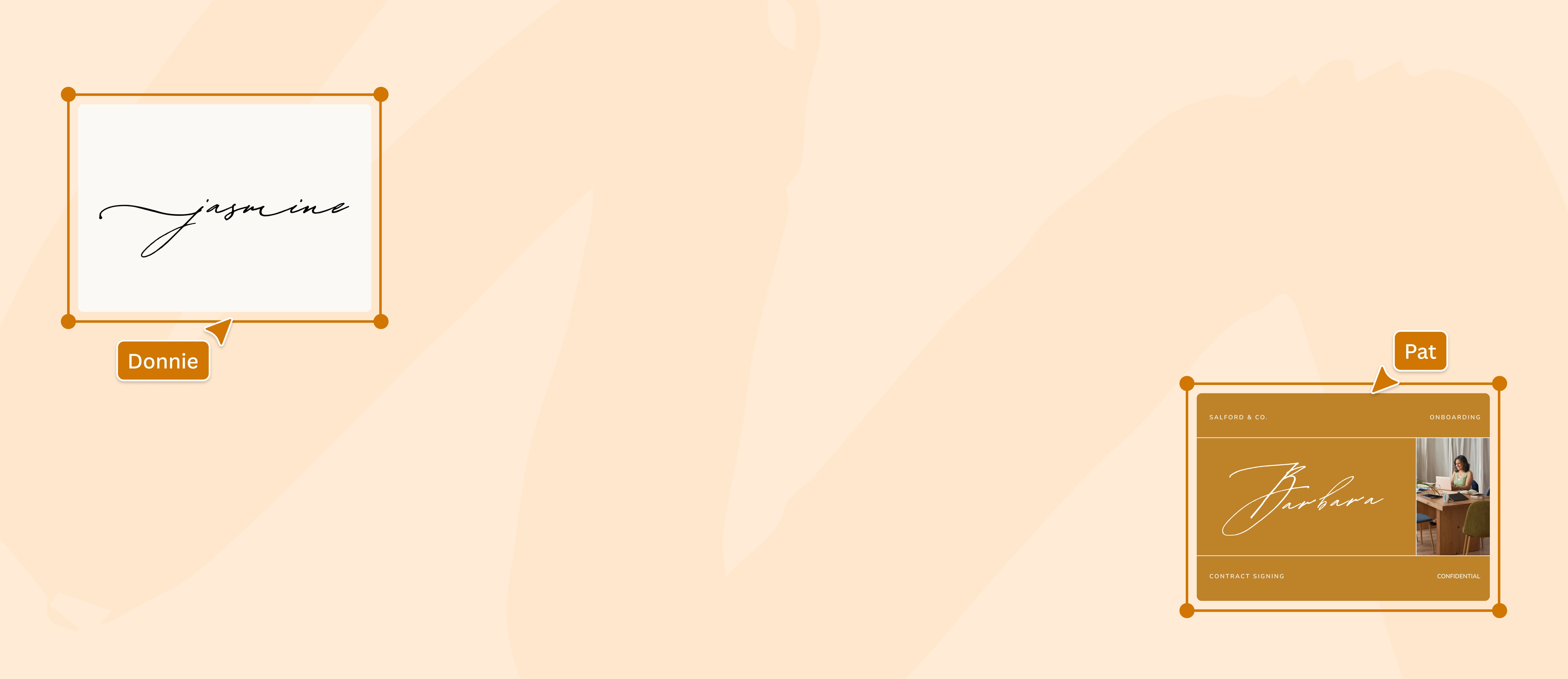 Remove Background from Signatures Banner