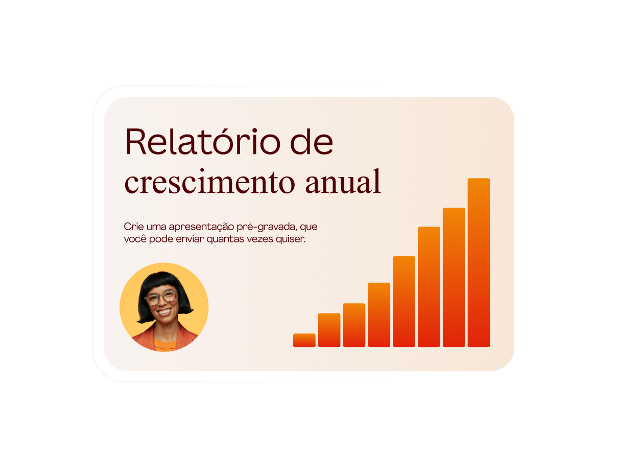 Apresentação com vídeo