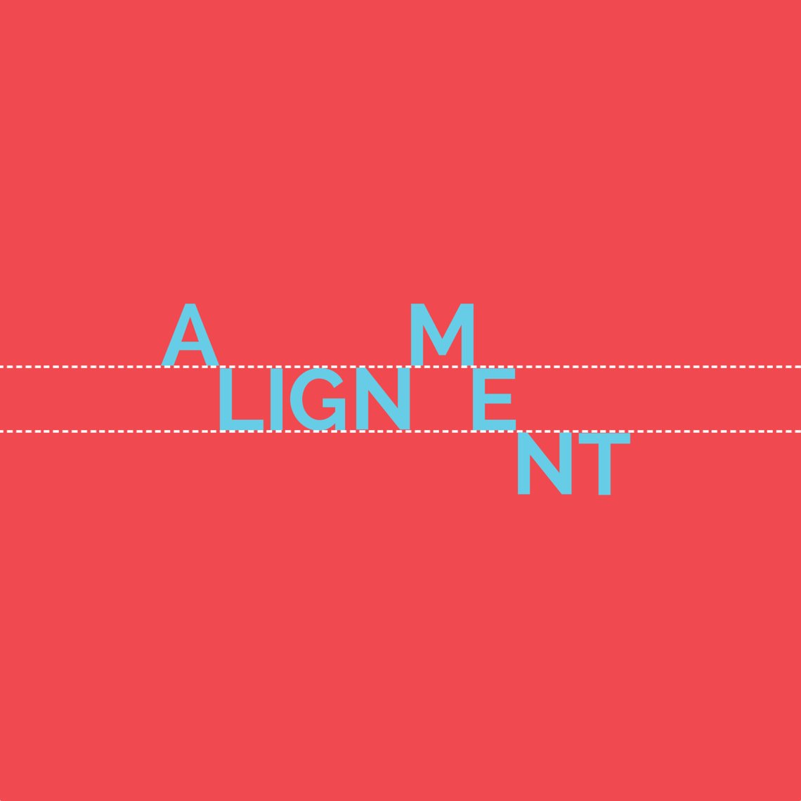 Alignment helps create order and hierarchy in your designs