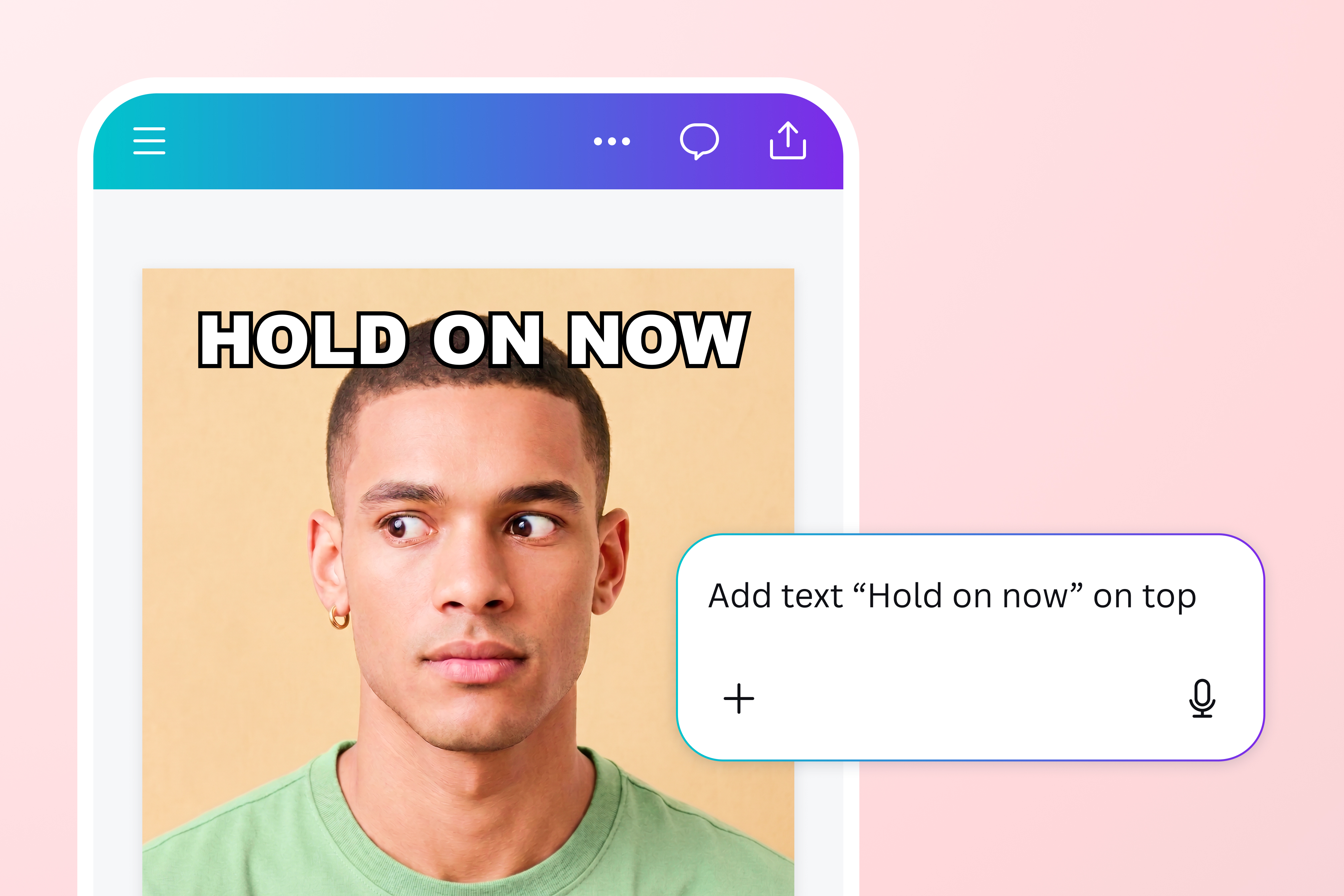 Add text to your photo