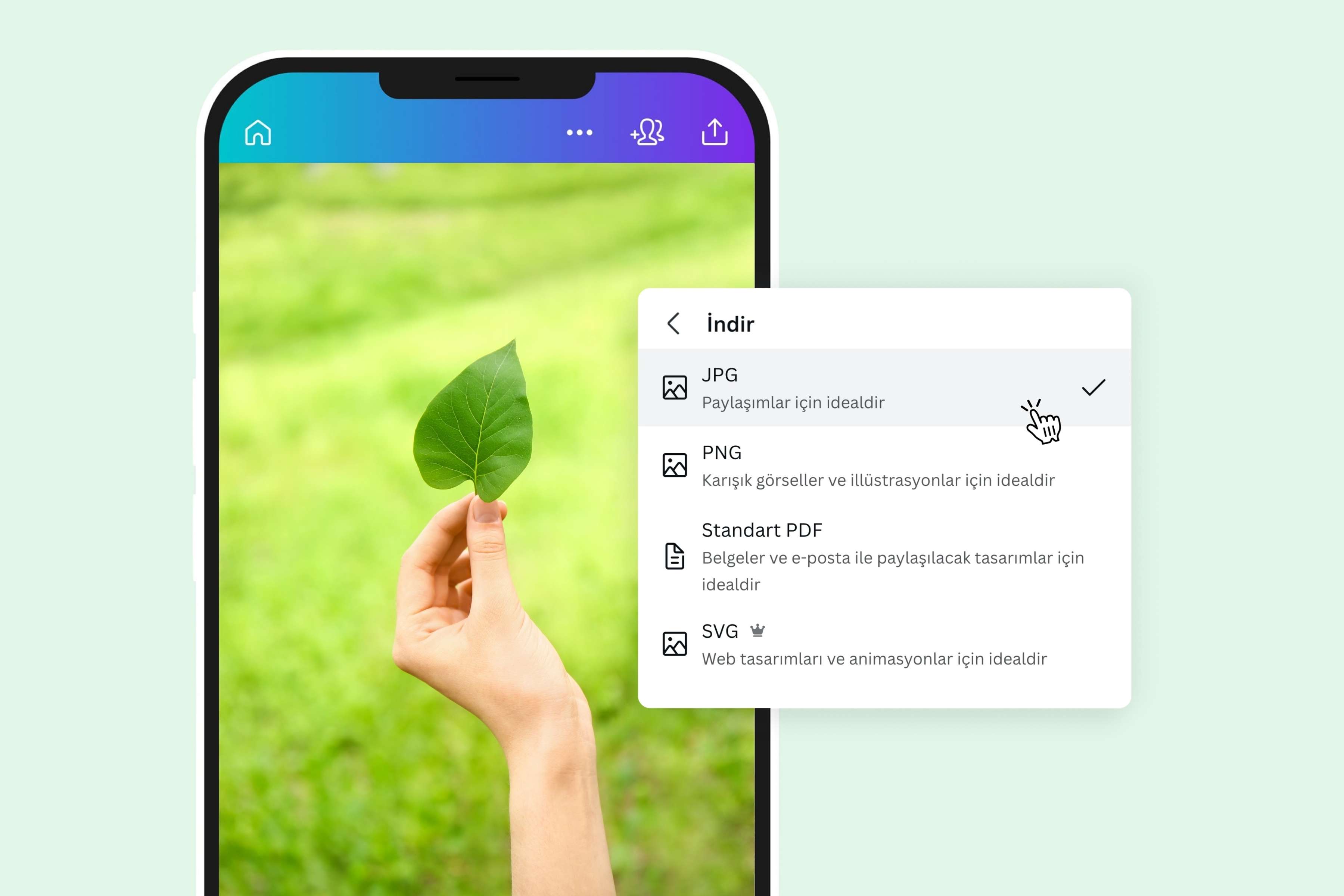HEIC dosyasını JPG ye çevirme - Canva