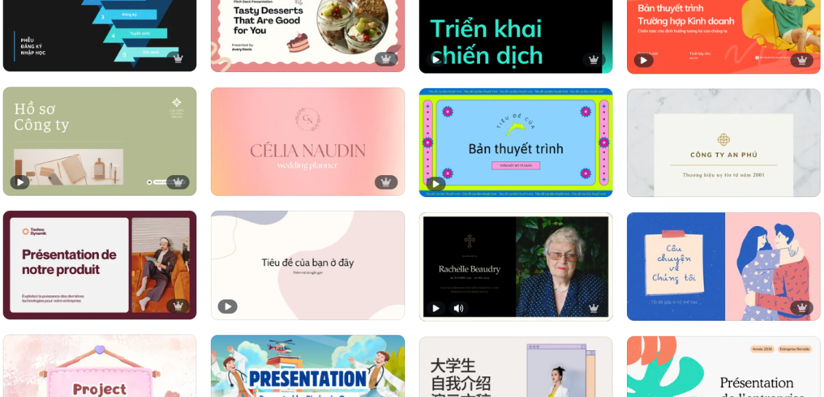 Thiết kế slide thuyết trình bằng AI hoàn toàn miễn phí bằng Canva online Thiết kế slide thuyết trình bằng AI hoàn toàn miễn phí bằng Canva online