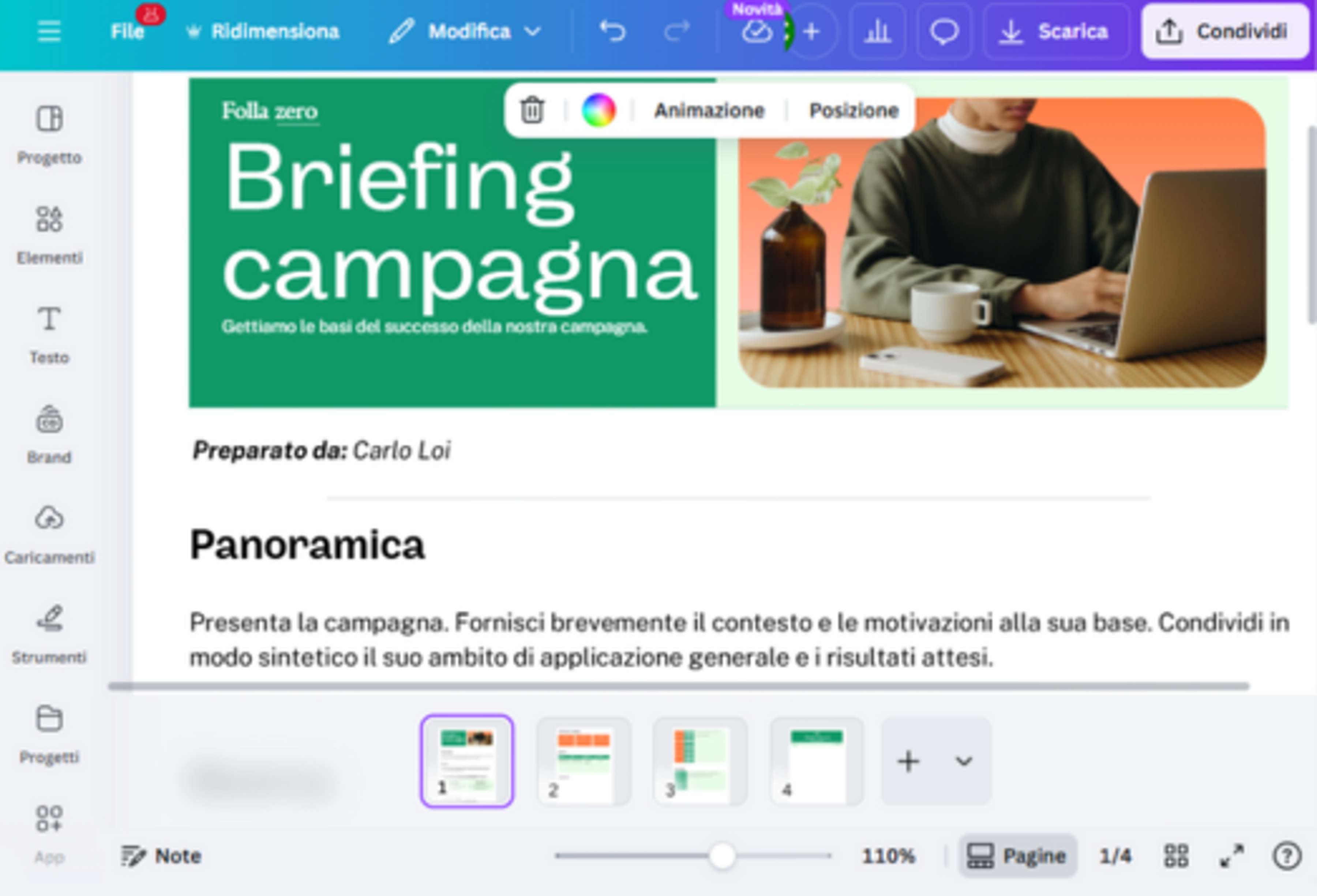 Come riordinare PDF online