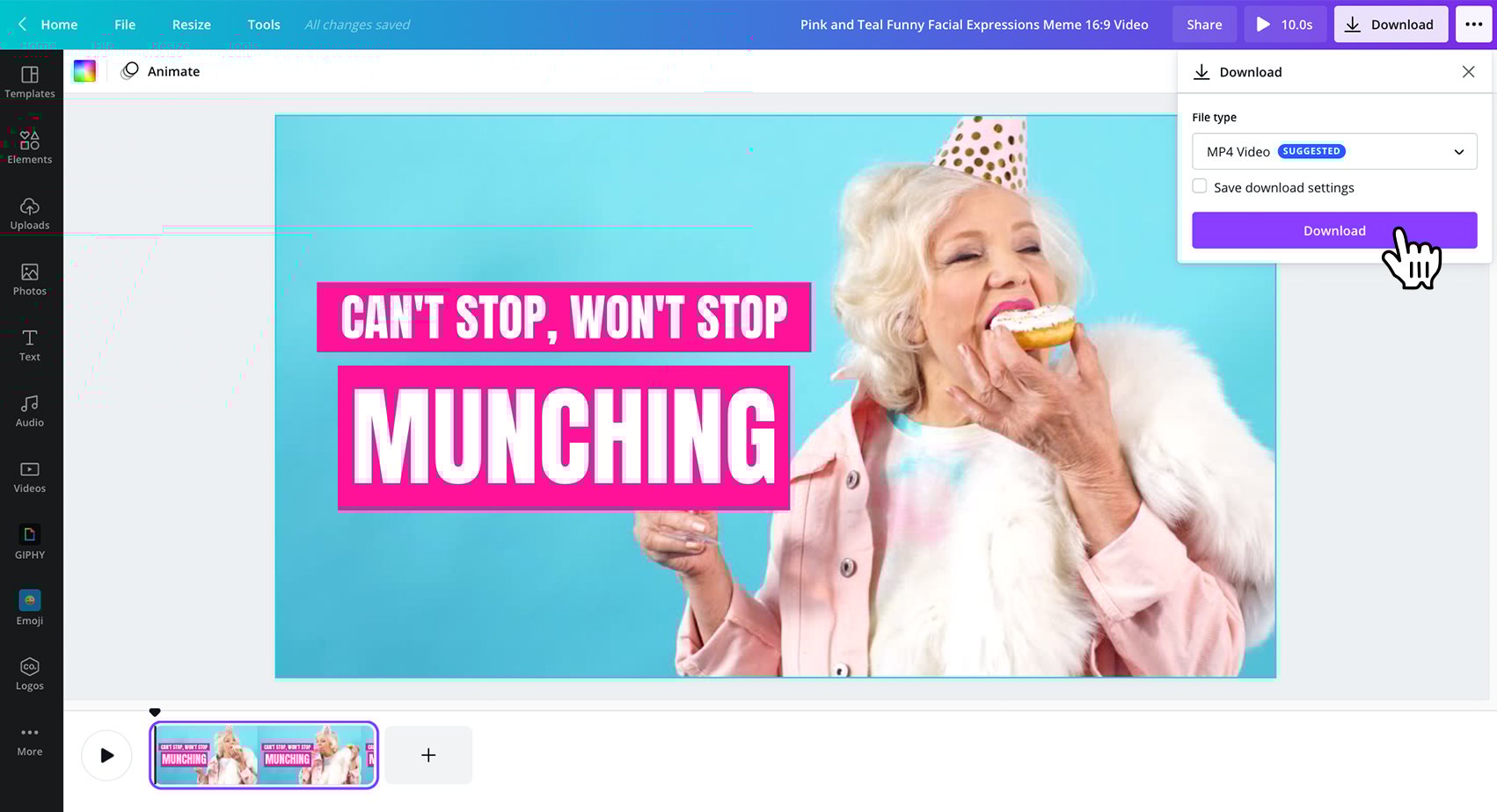 How to make a meme video