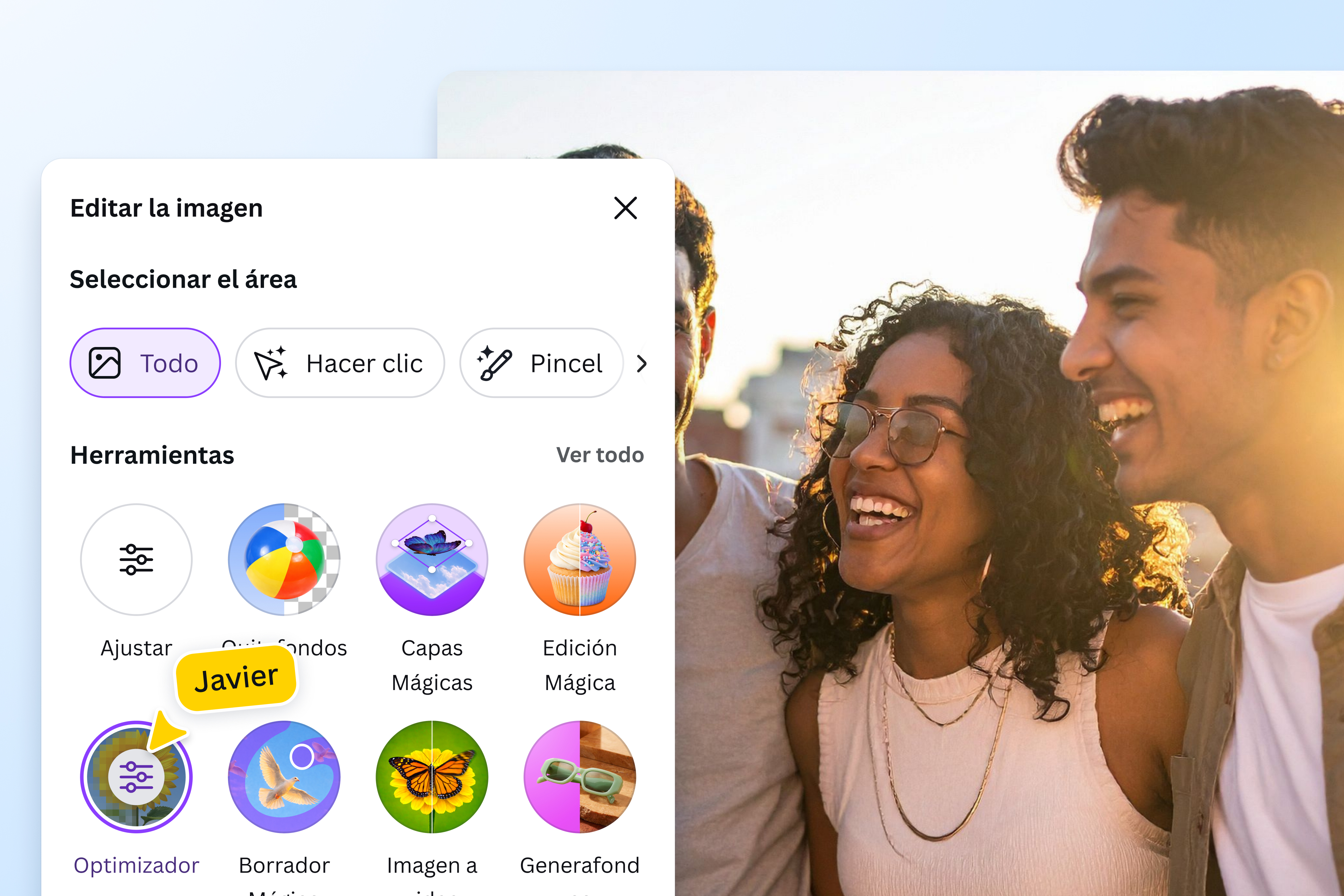 Upscale image quality with AI Upscale image quality with AI