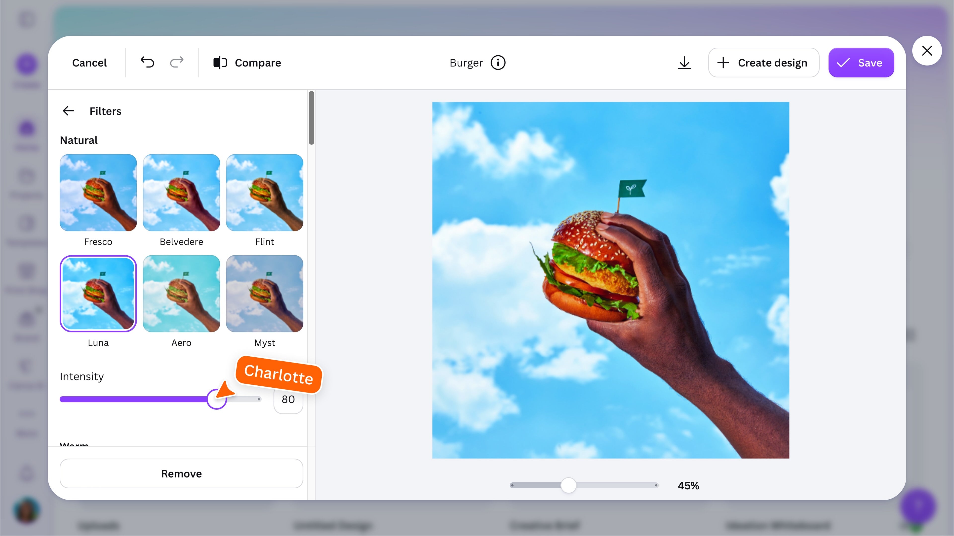 Adjusting images with Filters