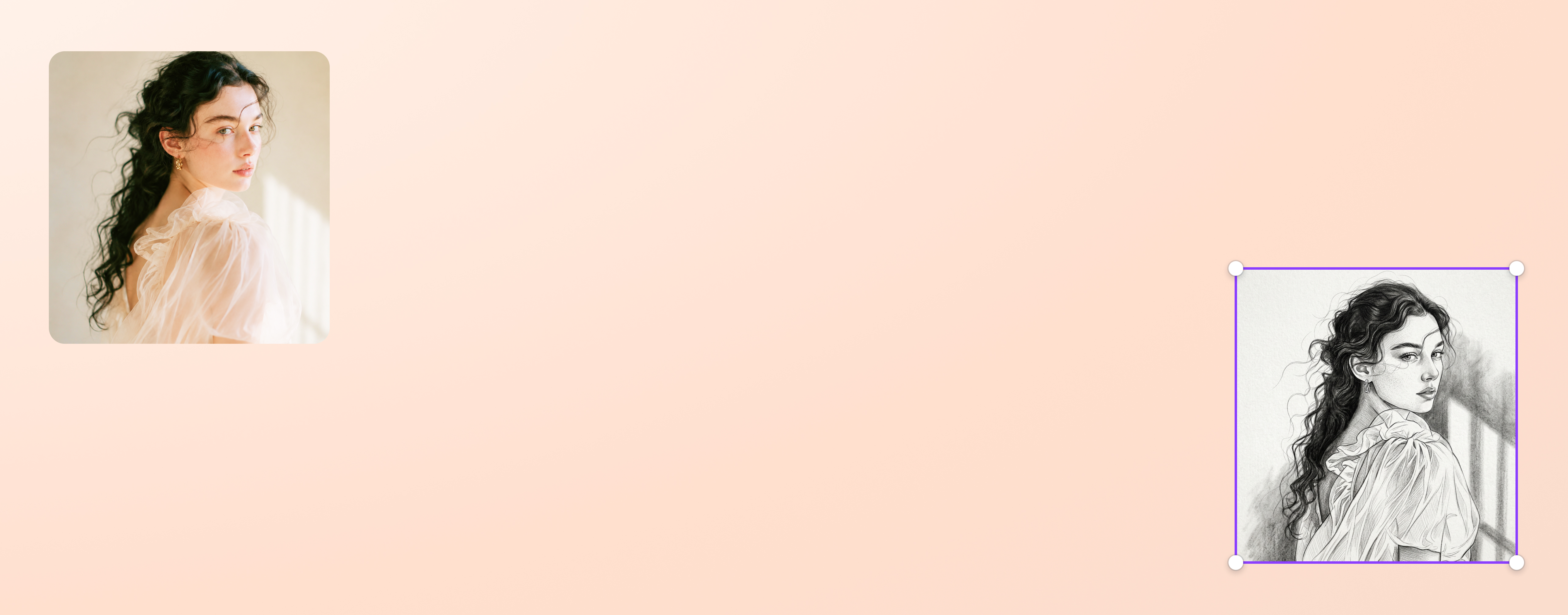 Photo to Sketch Feature Banner