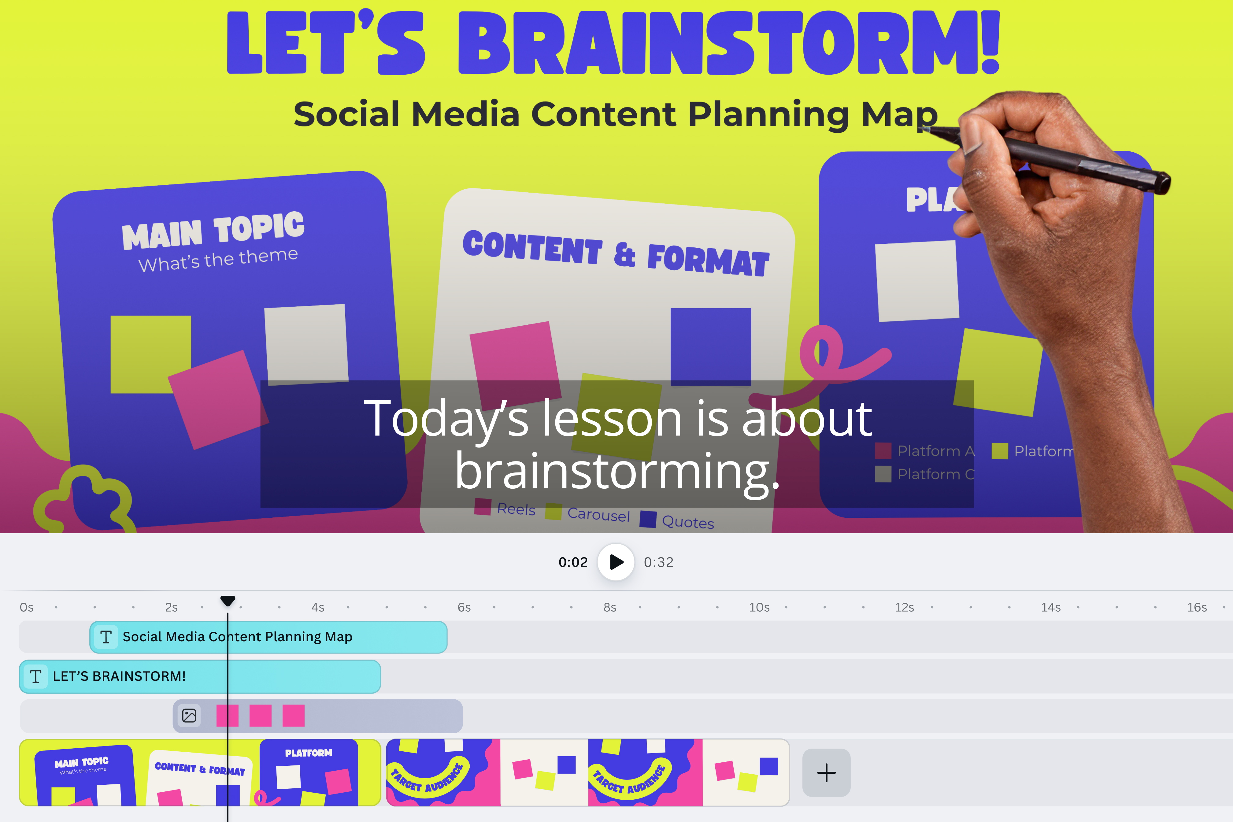 Customize your whiteboard video your way Customize your whiteboard video your way