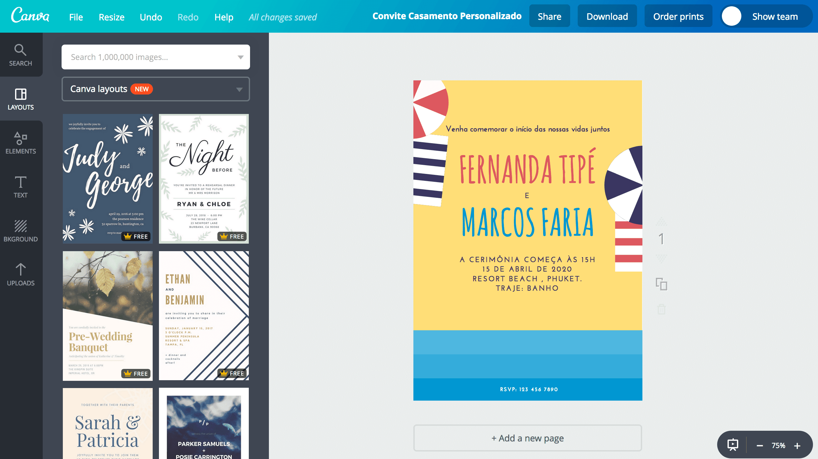 Screen Shot 2017-12-08 at 7.44.23 PM Convite de casamento personalizados