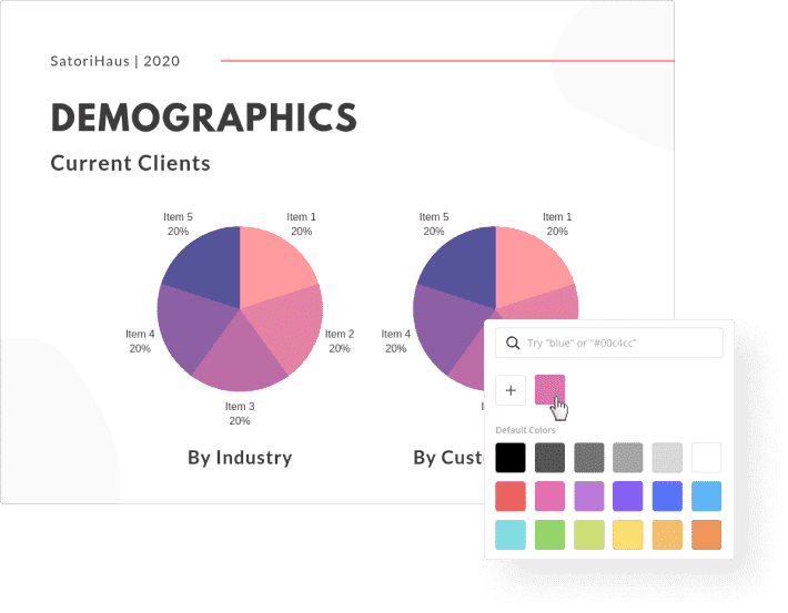 Crea gráficos de torta online Crea gráficos de torta online