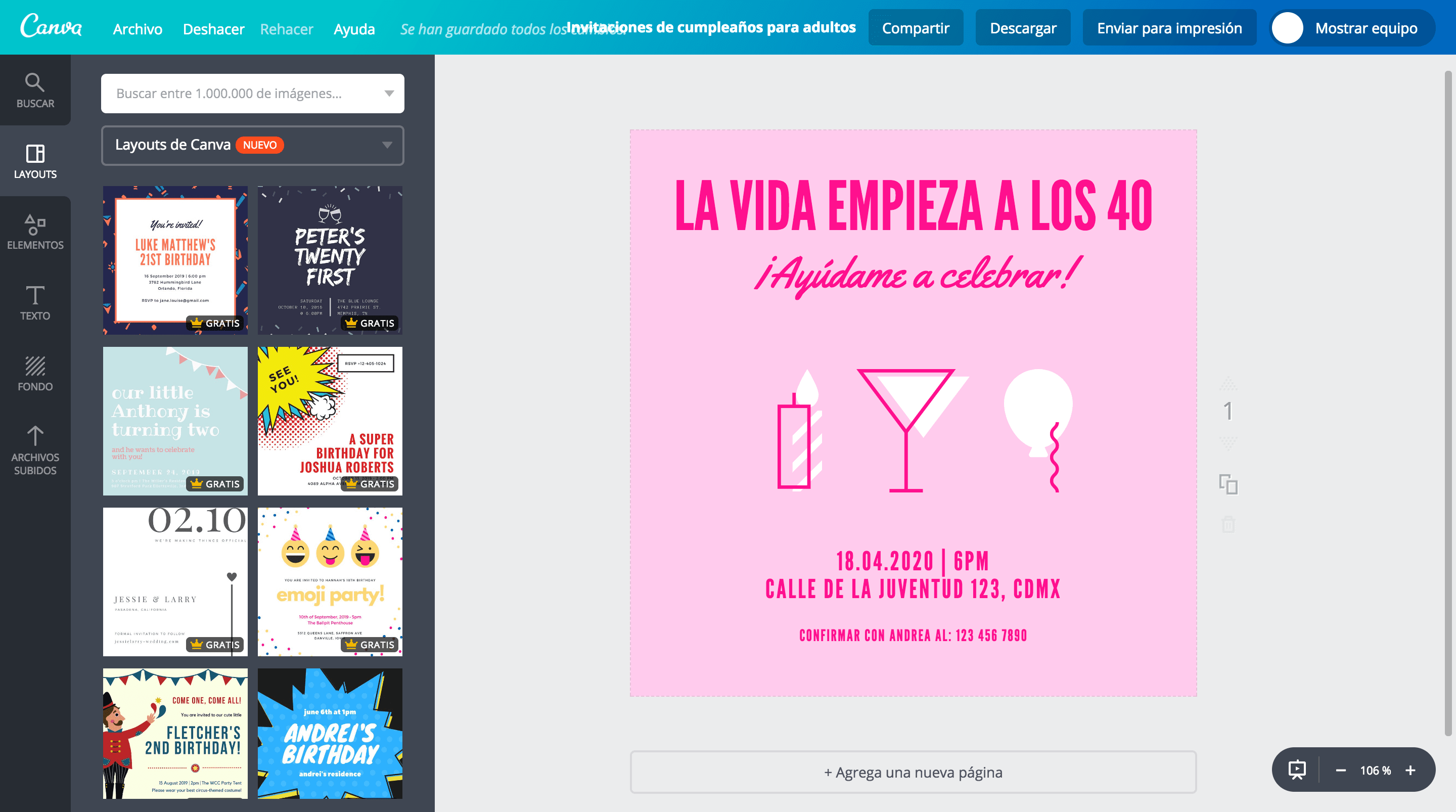 Invitaciones de cumpleaños para adultos Invitaciones de cumpleaños para adultos