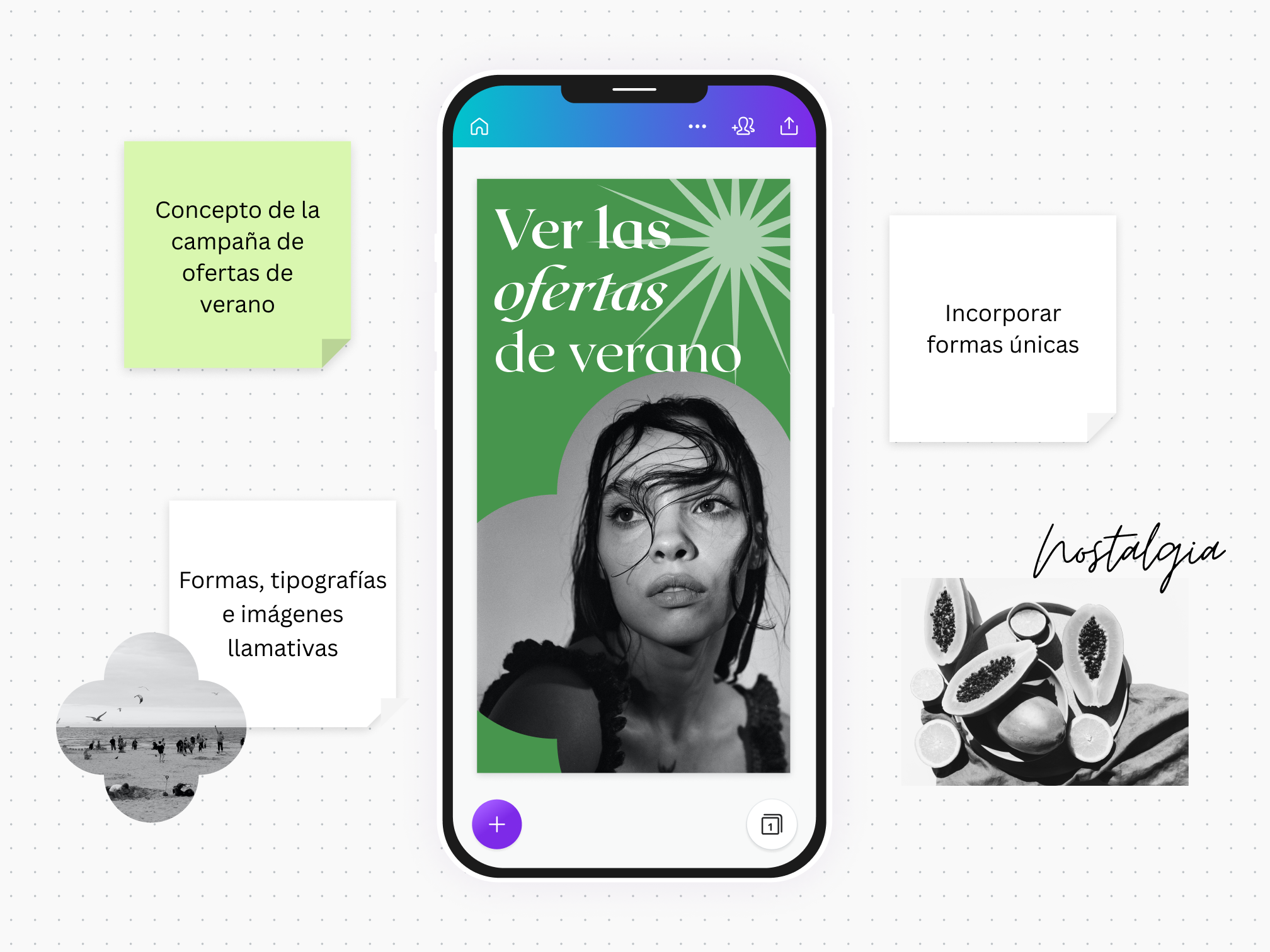 Visualiza tus ideas en una pizarra digital de Canva