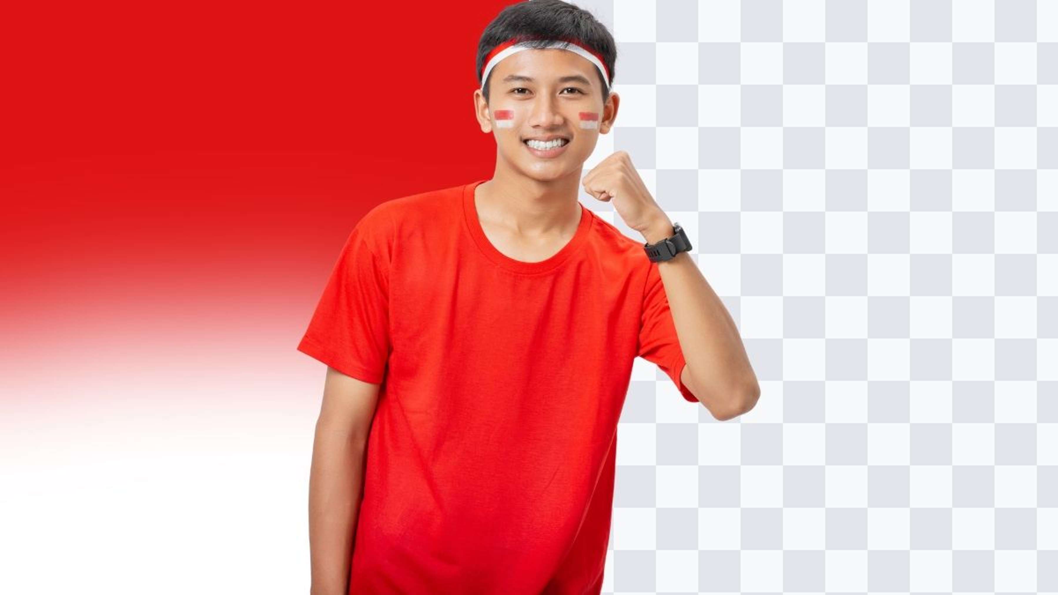 background merah putih