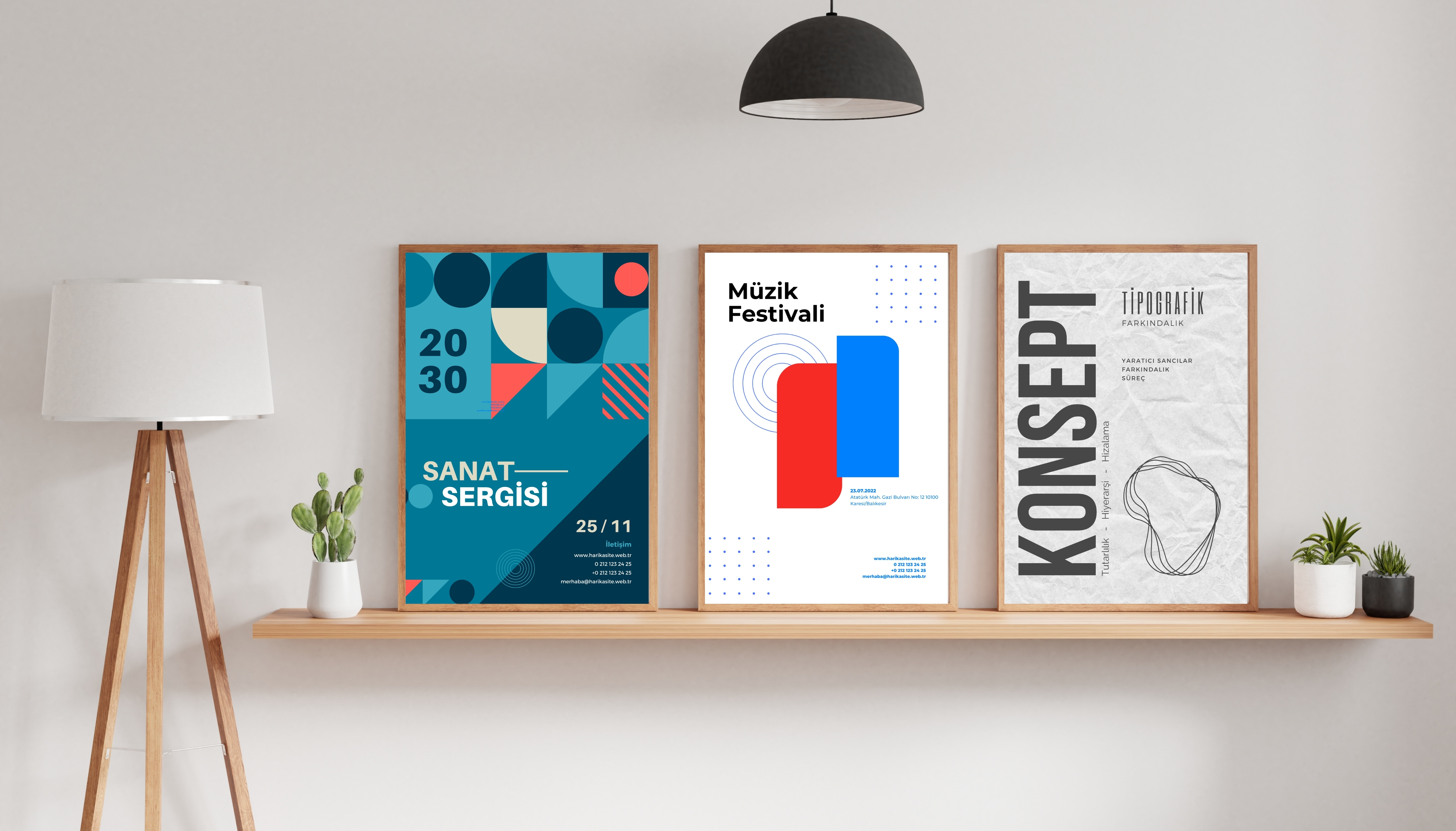 afiş hazırlama - Canva