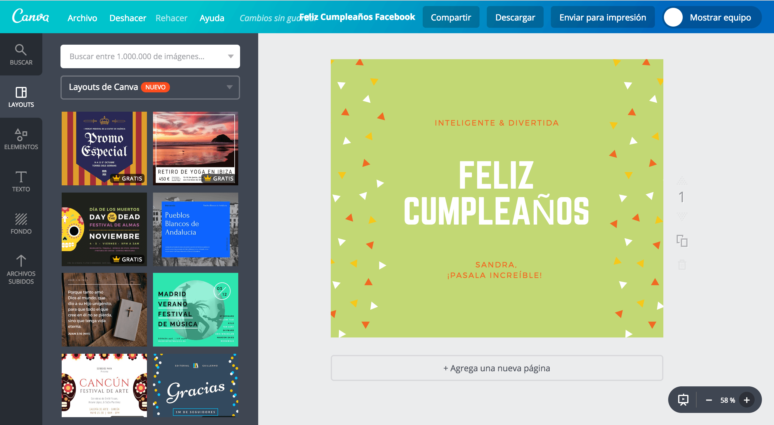 Tarjetas de cumpleaños para Facebook Tarjetas de cumpleaños para Facebook