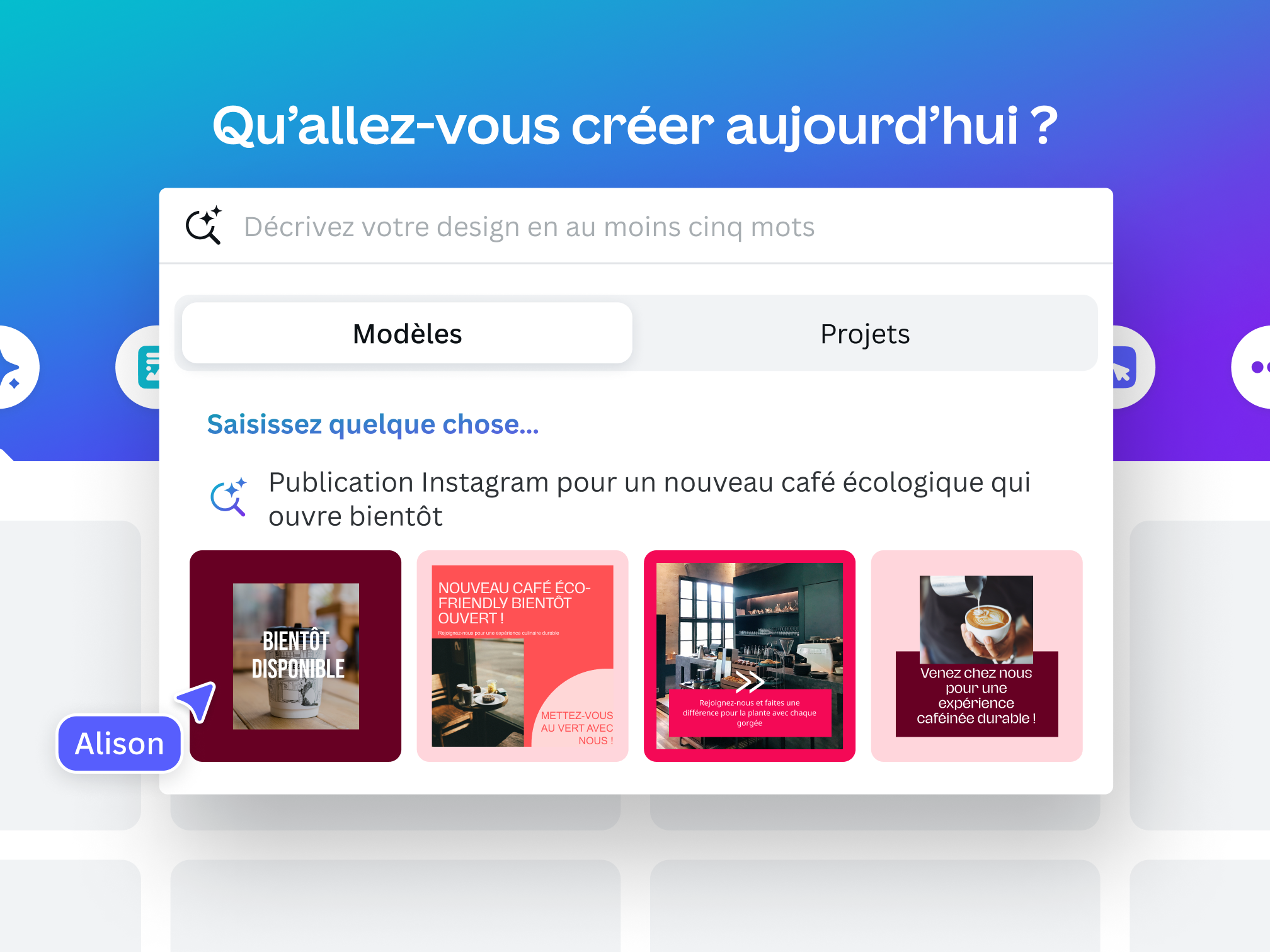 Designing social media graphics on Canva