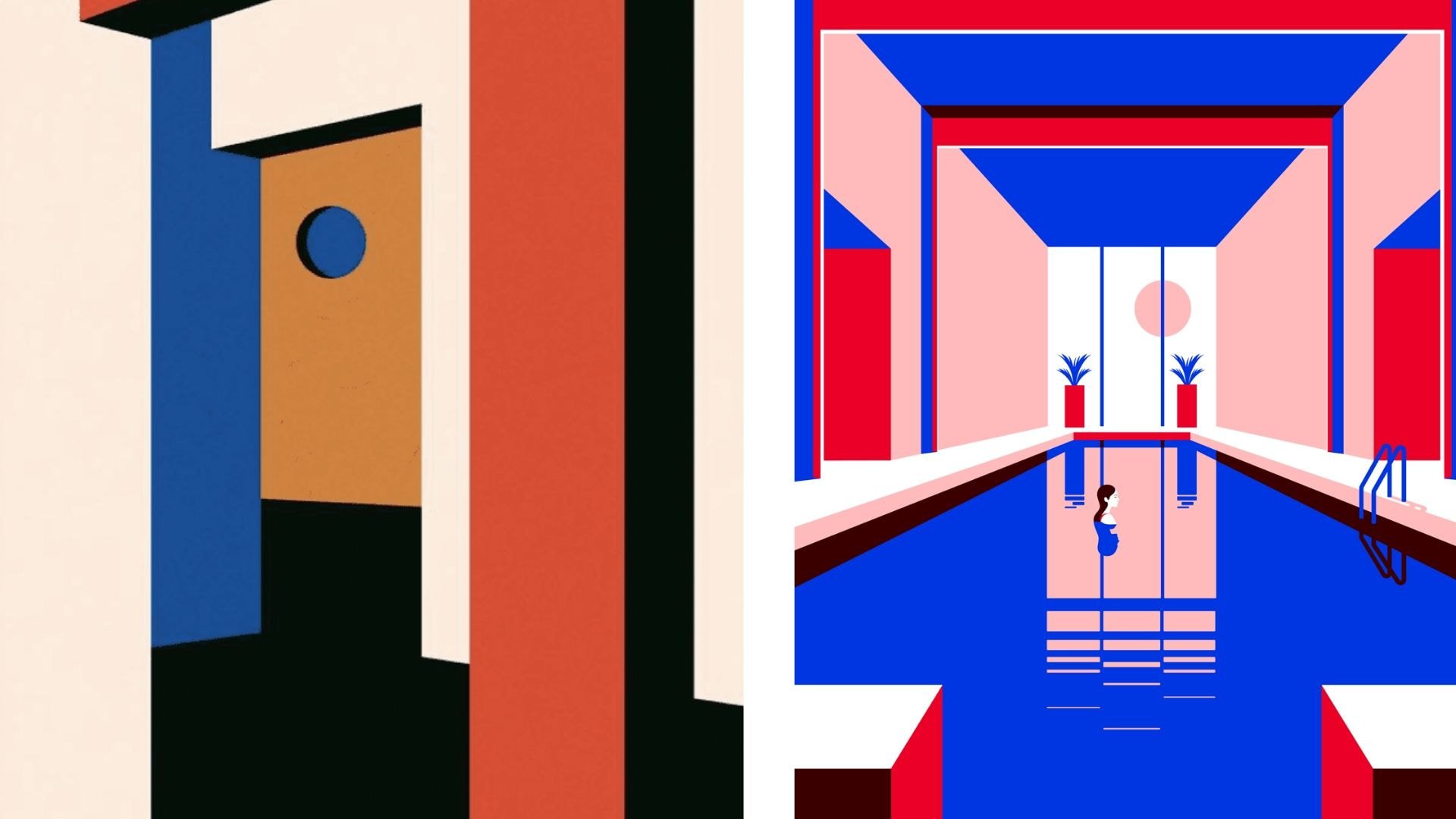 canva, illustration, minimaliste, minimalisme