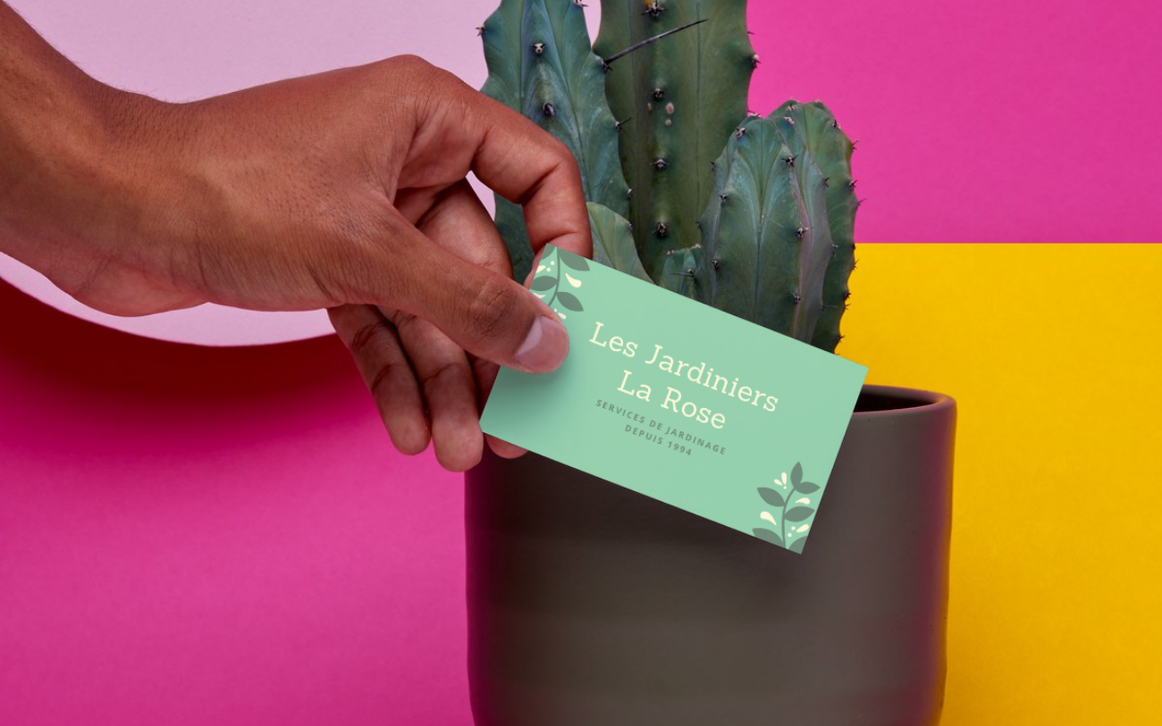 Carte de fidélité pour une jardinerie Carte de fidélité pour une jardinerie