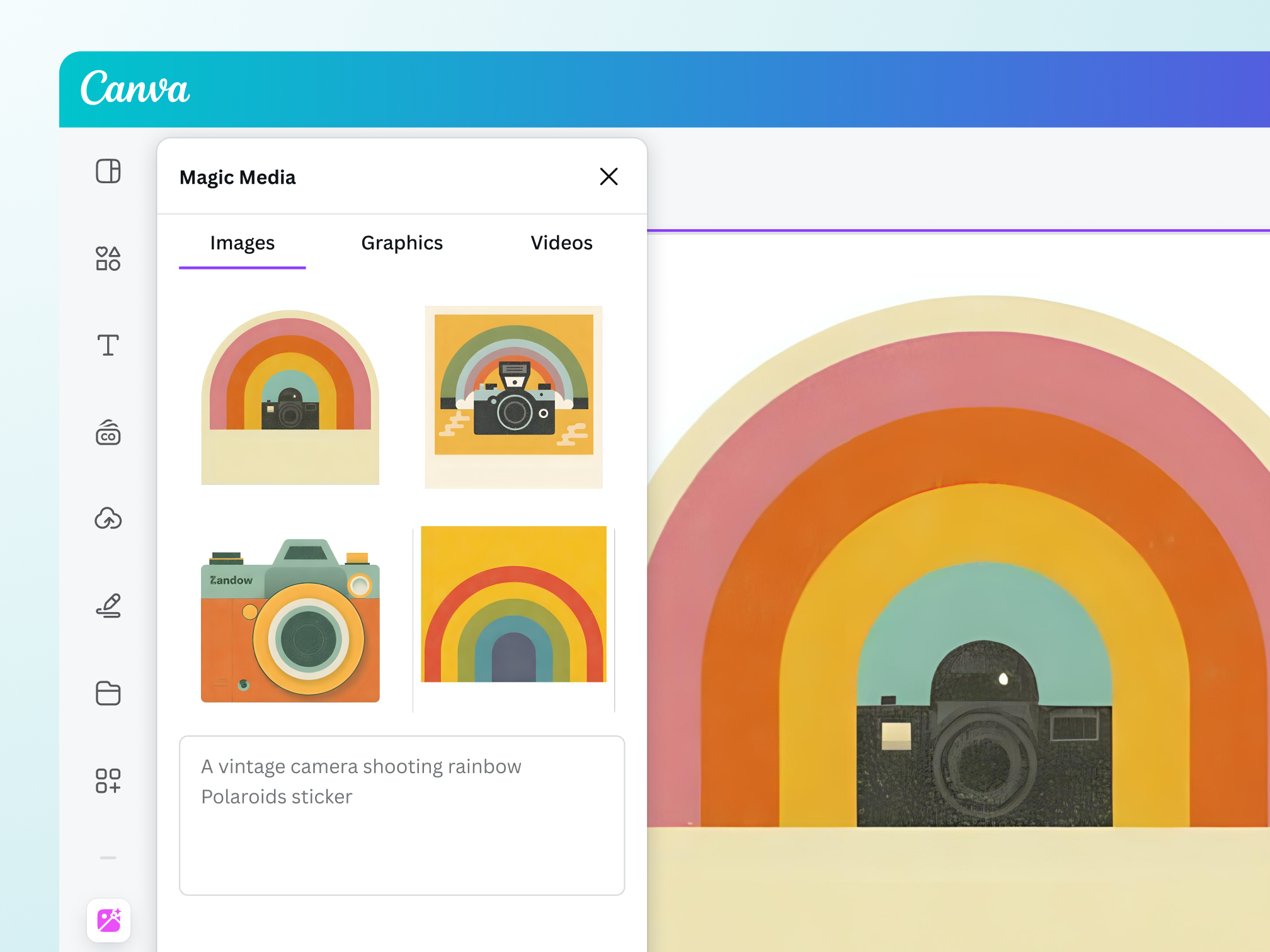 Generate sticker images with Magic Media
