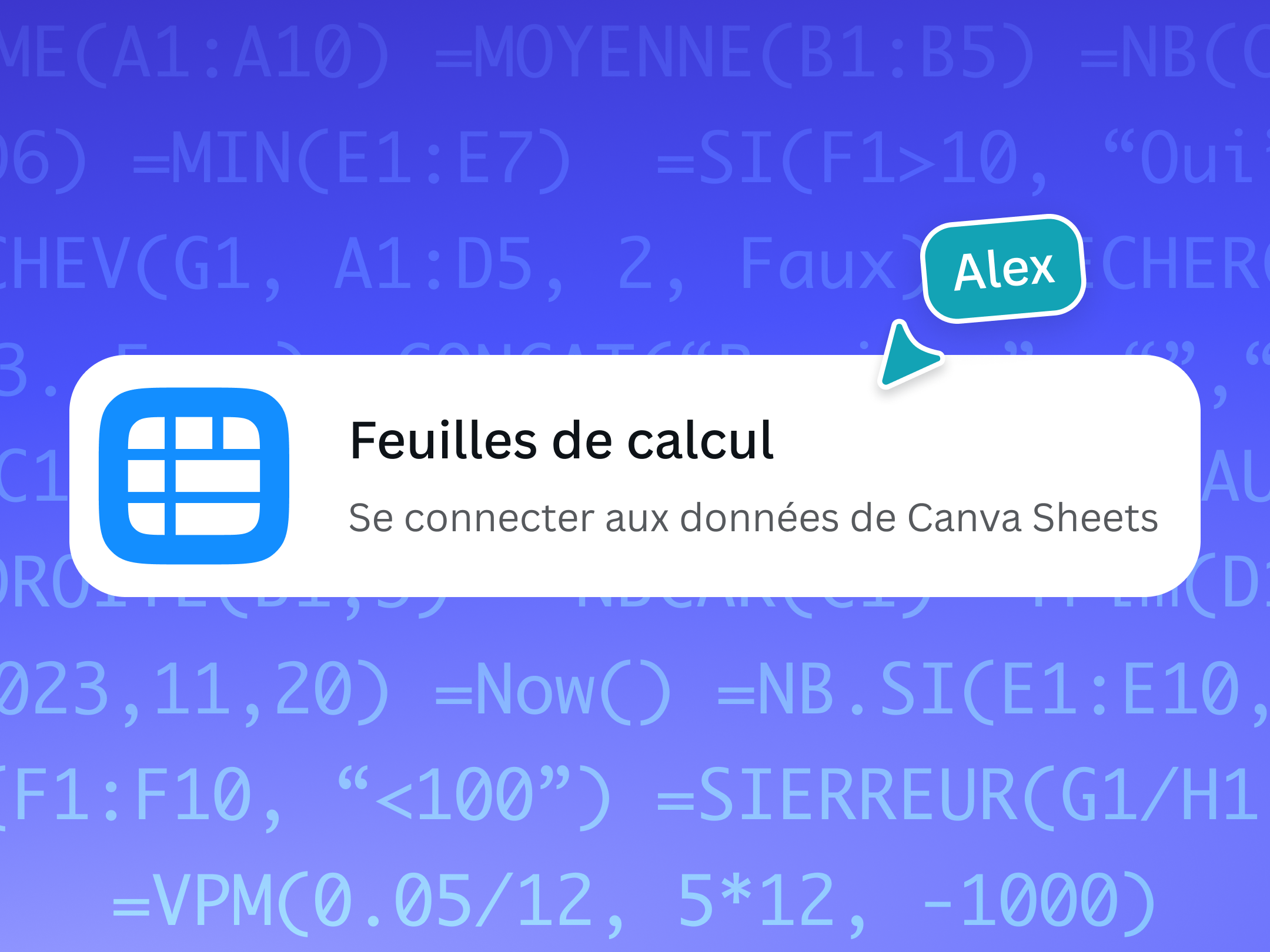 Connect decks to data sources