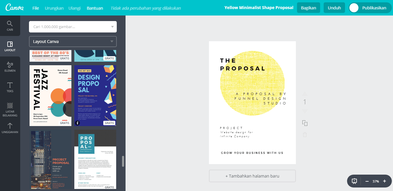 Proposal Keuangan