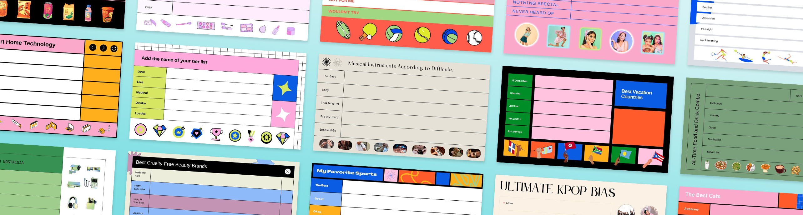 Create Tier List Hero Banner