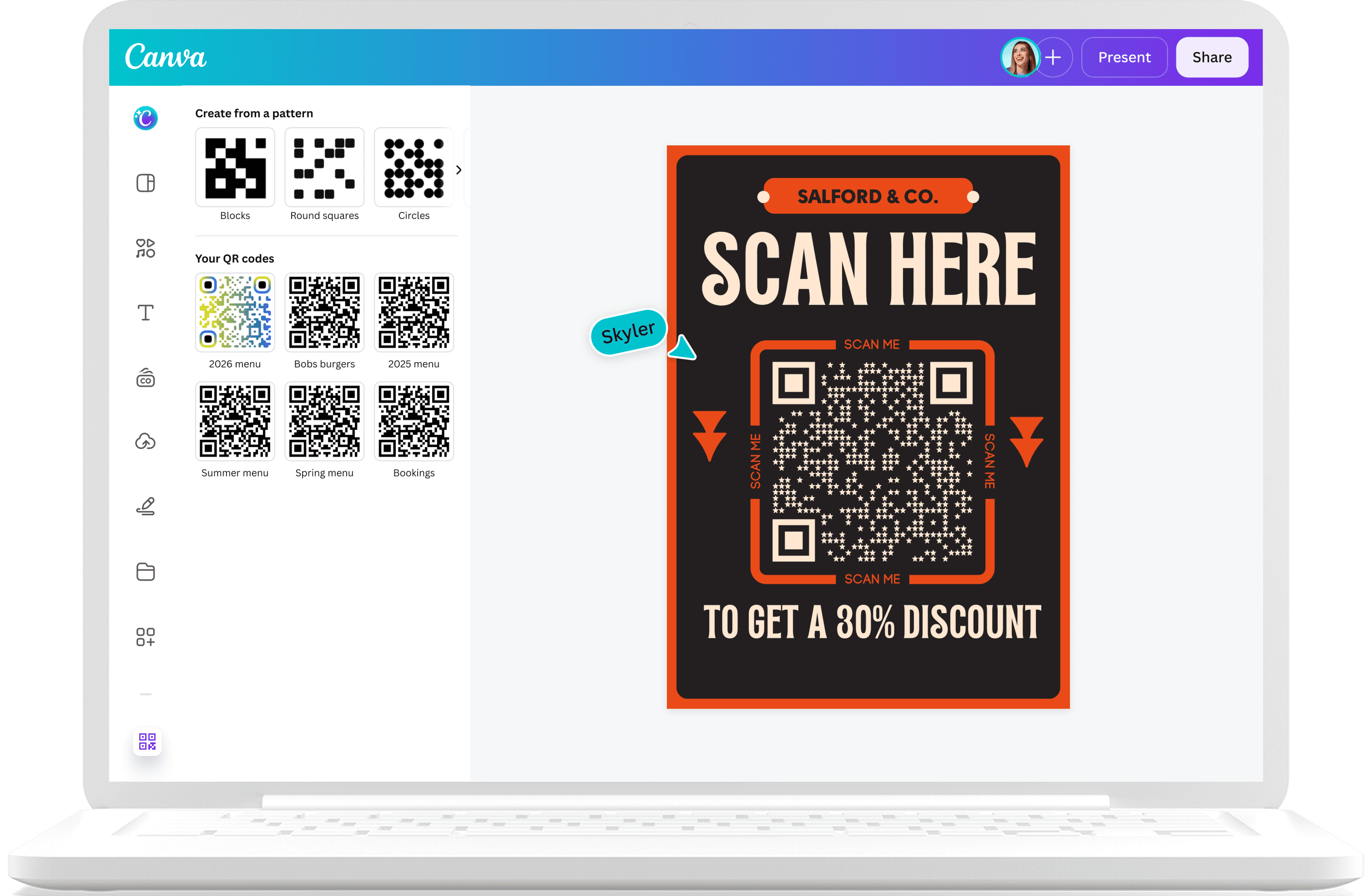 How to generate a QR code