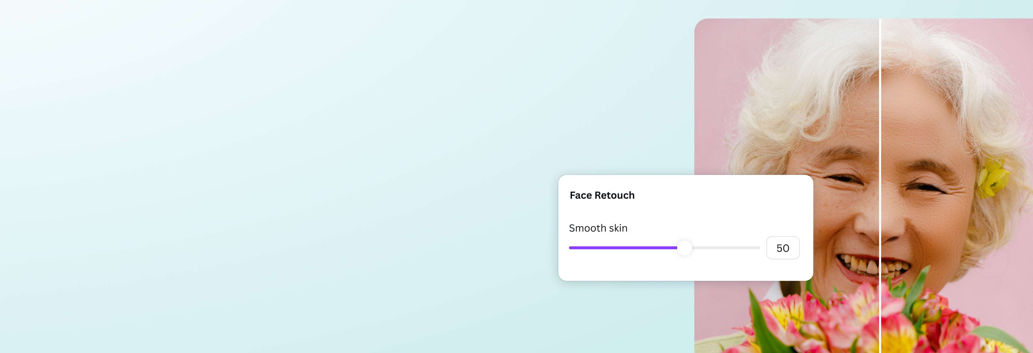 Online Face Smooth Hero Banner