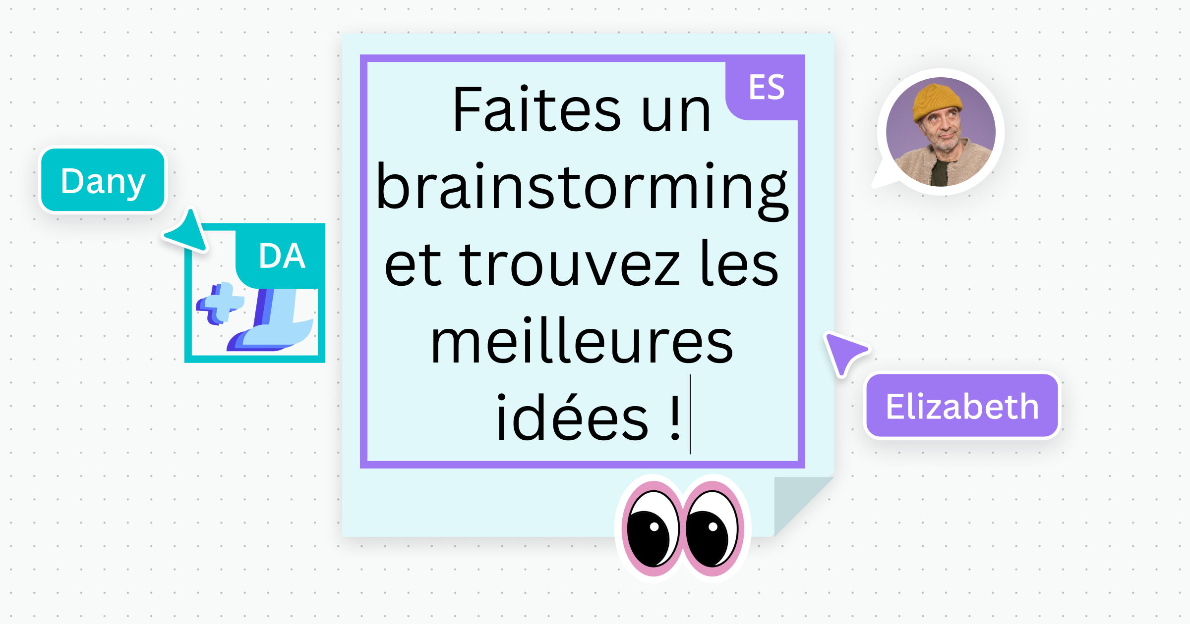 Collaborez en temps réel grâce aux tableaux blancs en ligne | Canva