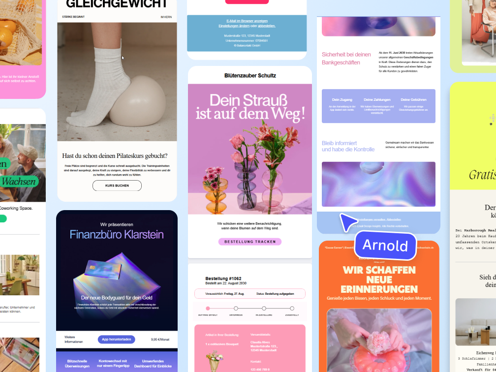Email-Design-Tool | kostenlose Vorlagen & Beispiele | Canva