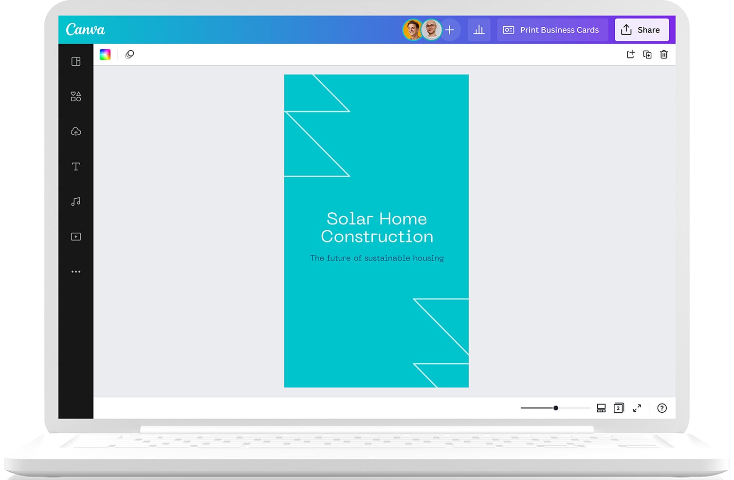 Design & print custom business cards online | Canva