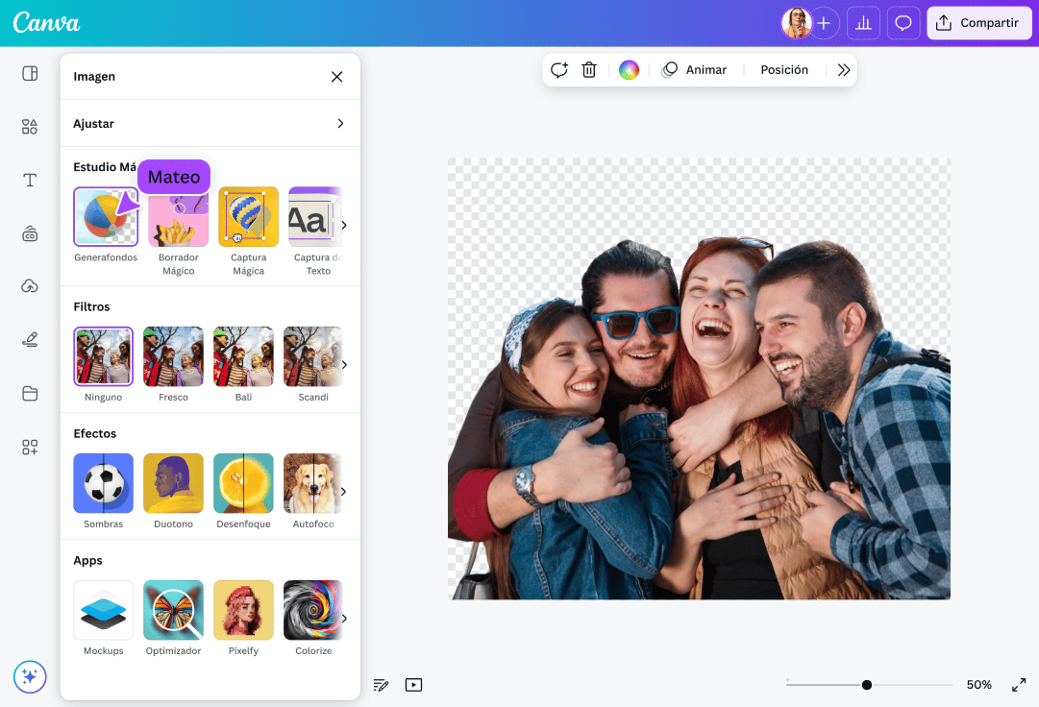 Cómo eliminar el fondo de una imagen