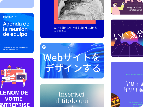 Canva Homepage] Creating a template from scratch! We'll show