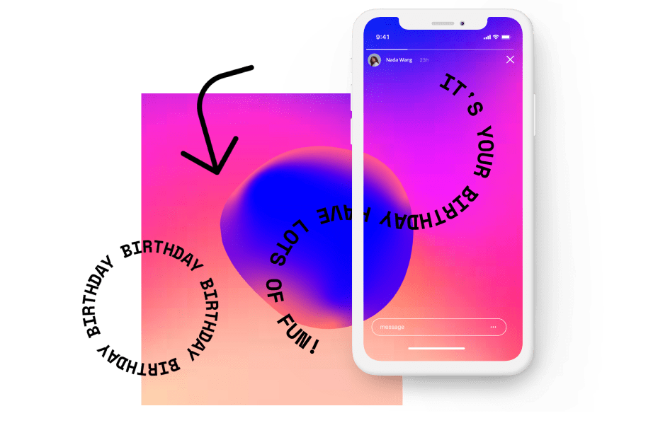 scritte curve online in pochi minuti