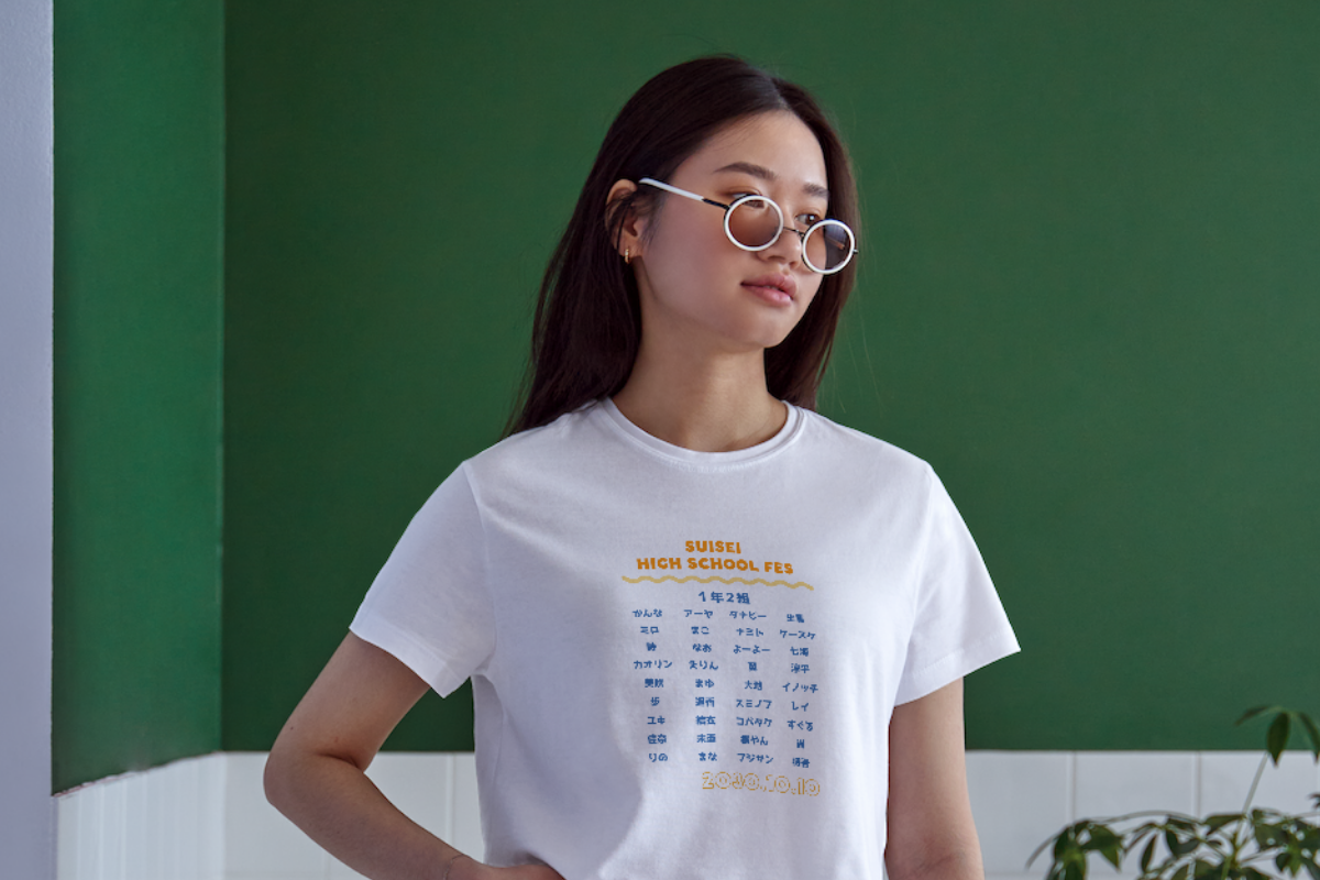 Tシャツモックアップを作成