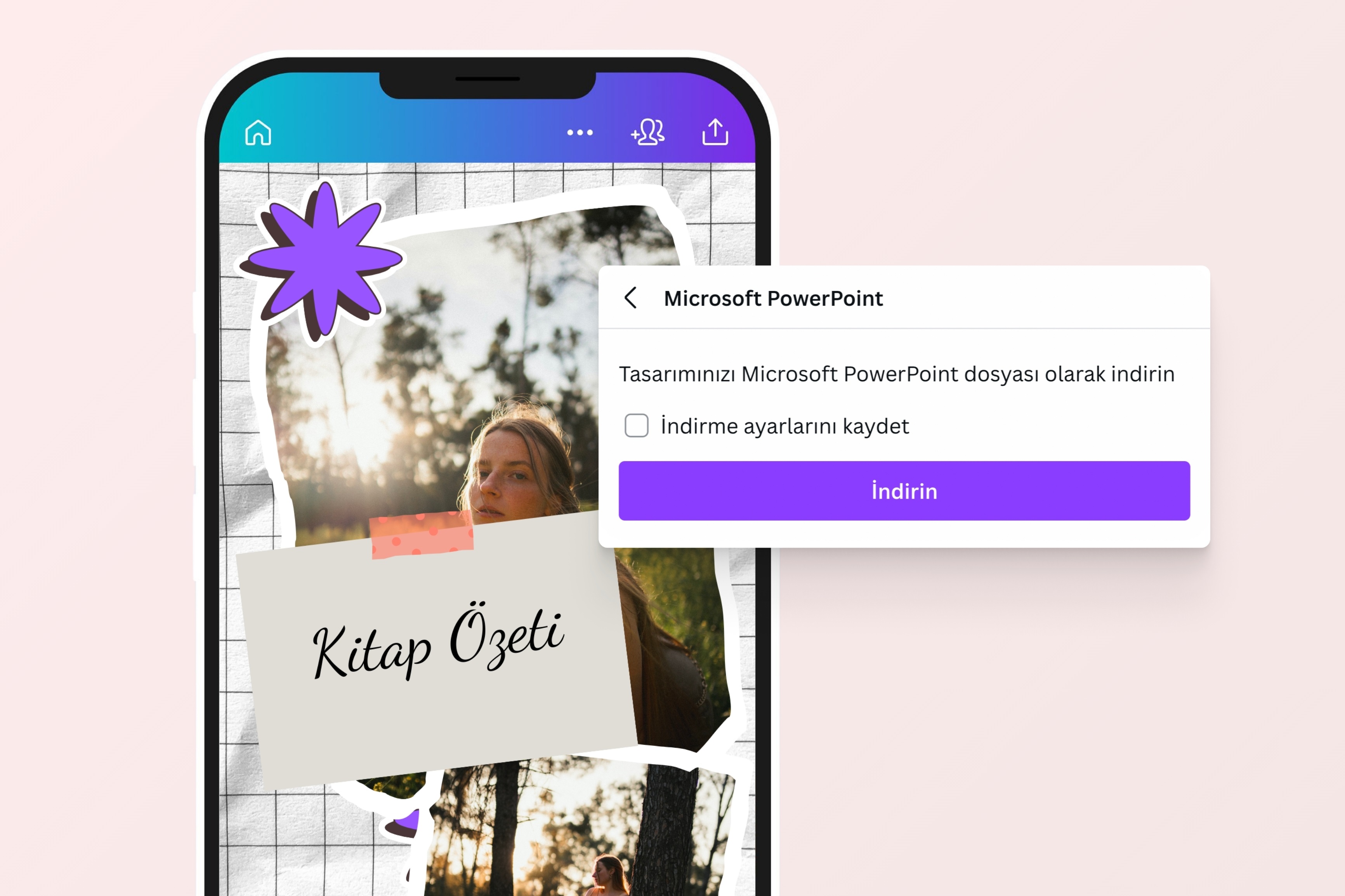 PDF dosyanızı PowerPoint'e çevirin - Canva
