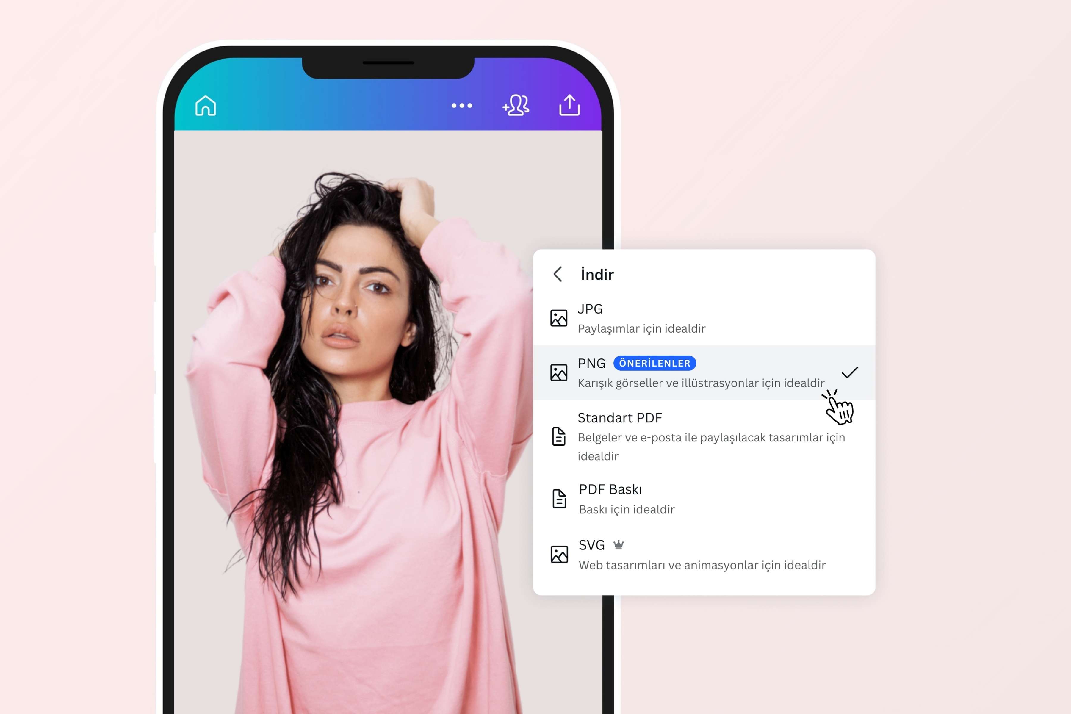 HEIC dosyasını PNG ye çevirme - Canva