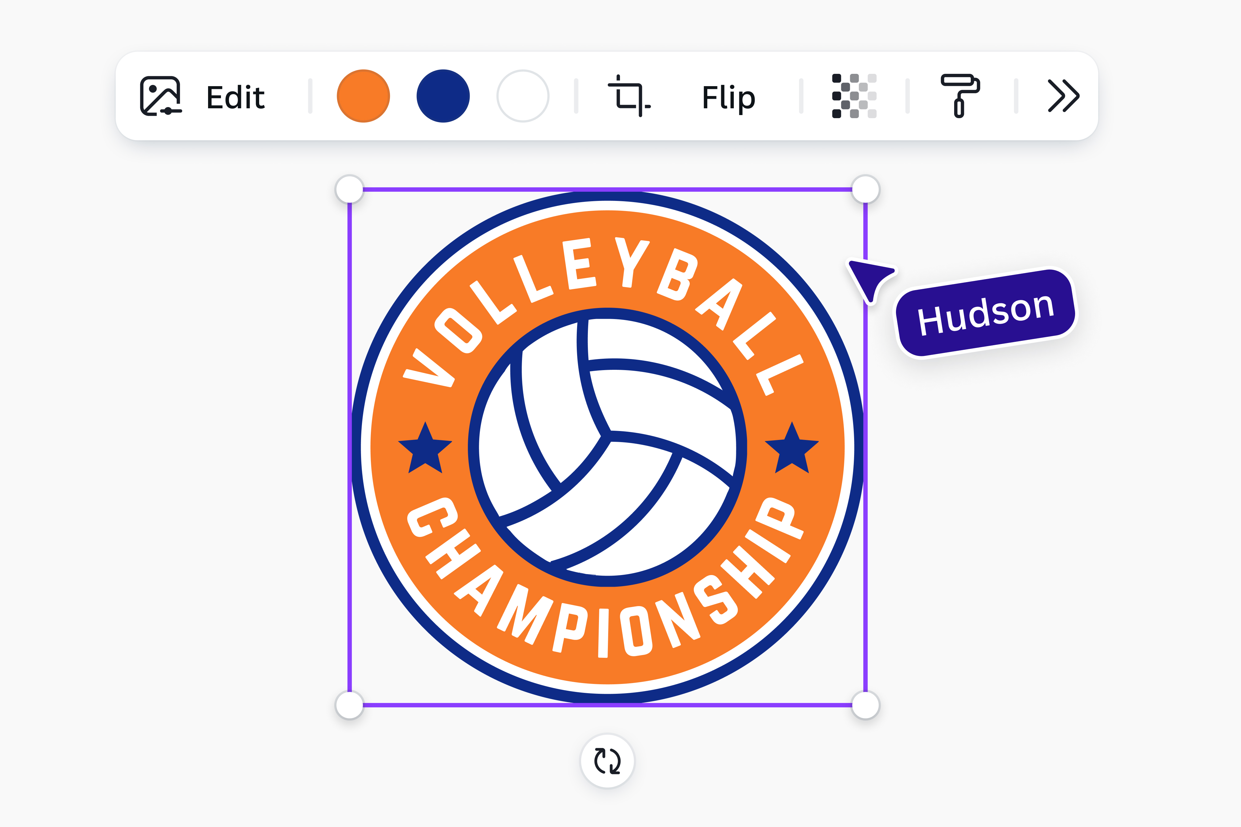 Opzioni di modifica logo