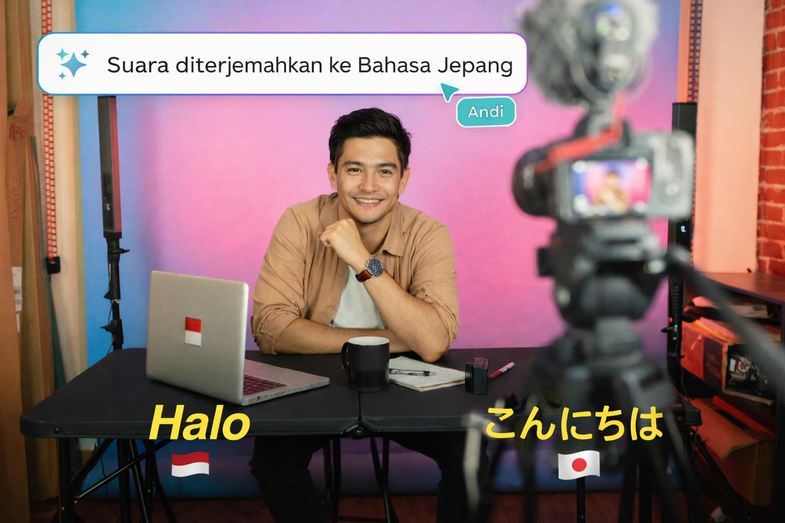 Dubbing video AI dengan suara natural di penerjemah Canva Dubbing video AI dengan suara natural di penerjemah Canva