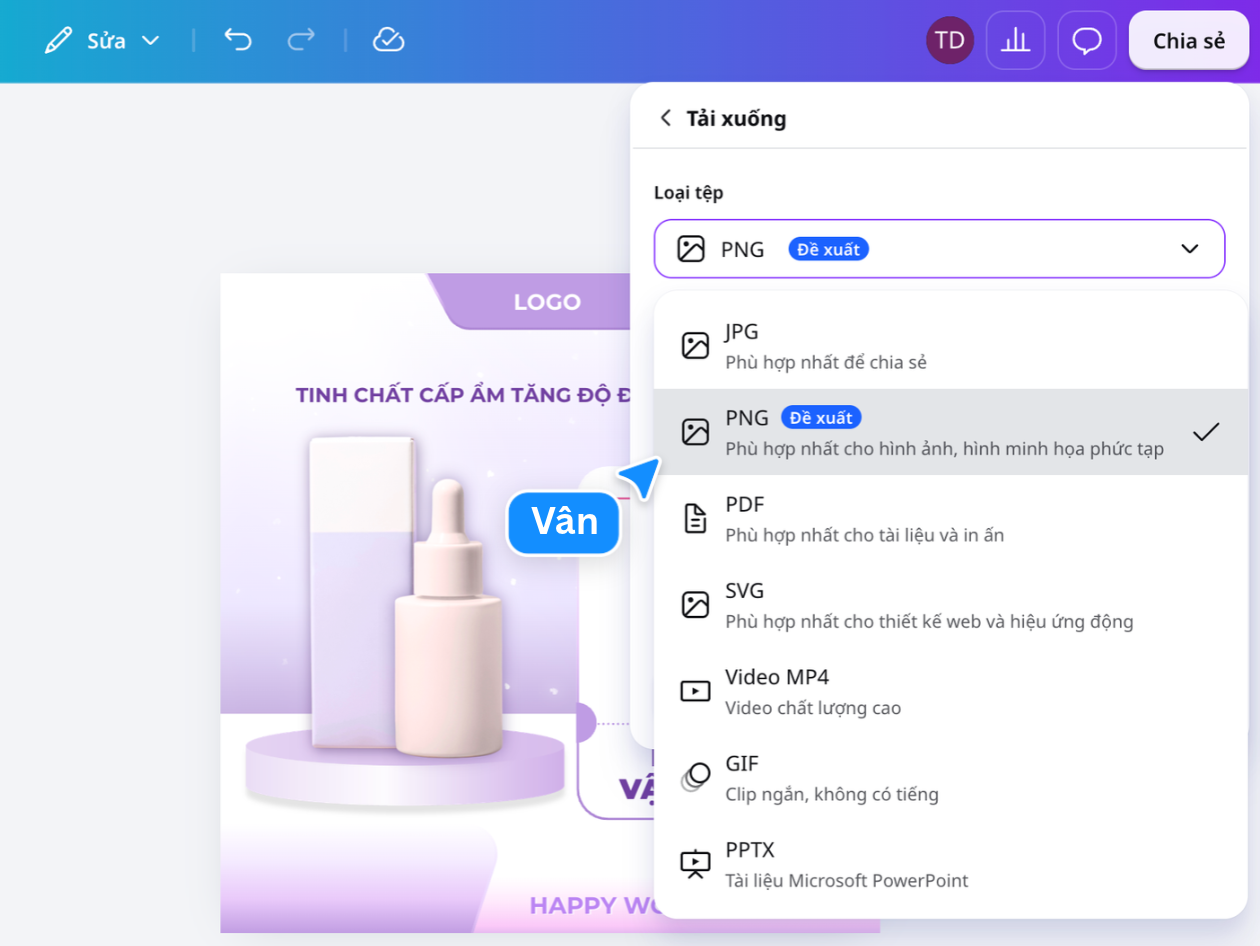 Tải thiết kế nền gradient dưới dạng PNG, JPG, PDF hoặc MP4. Tải thiết kế nền gradient dưới dạng PNG, JPG, PDF hoặc MP4.