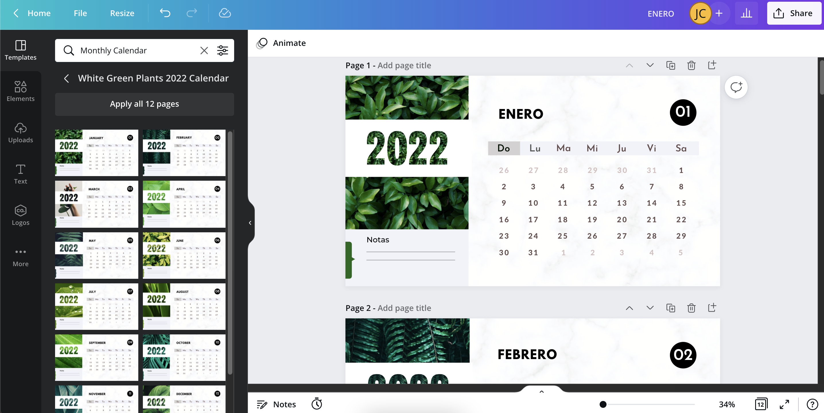 How to make a calendar - Canva How to make a calendar - Canva