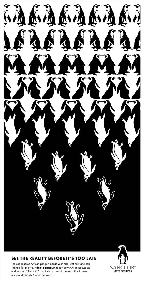 Example Of Negative Shape 50 Examples of Negative Space Design | Canva