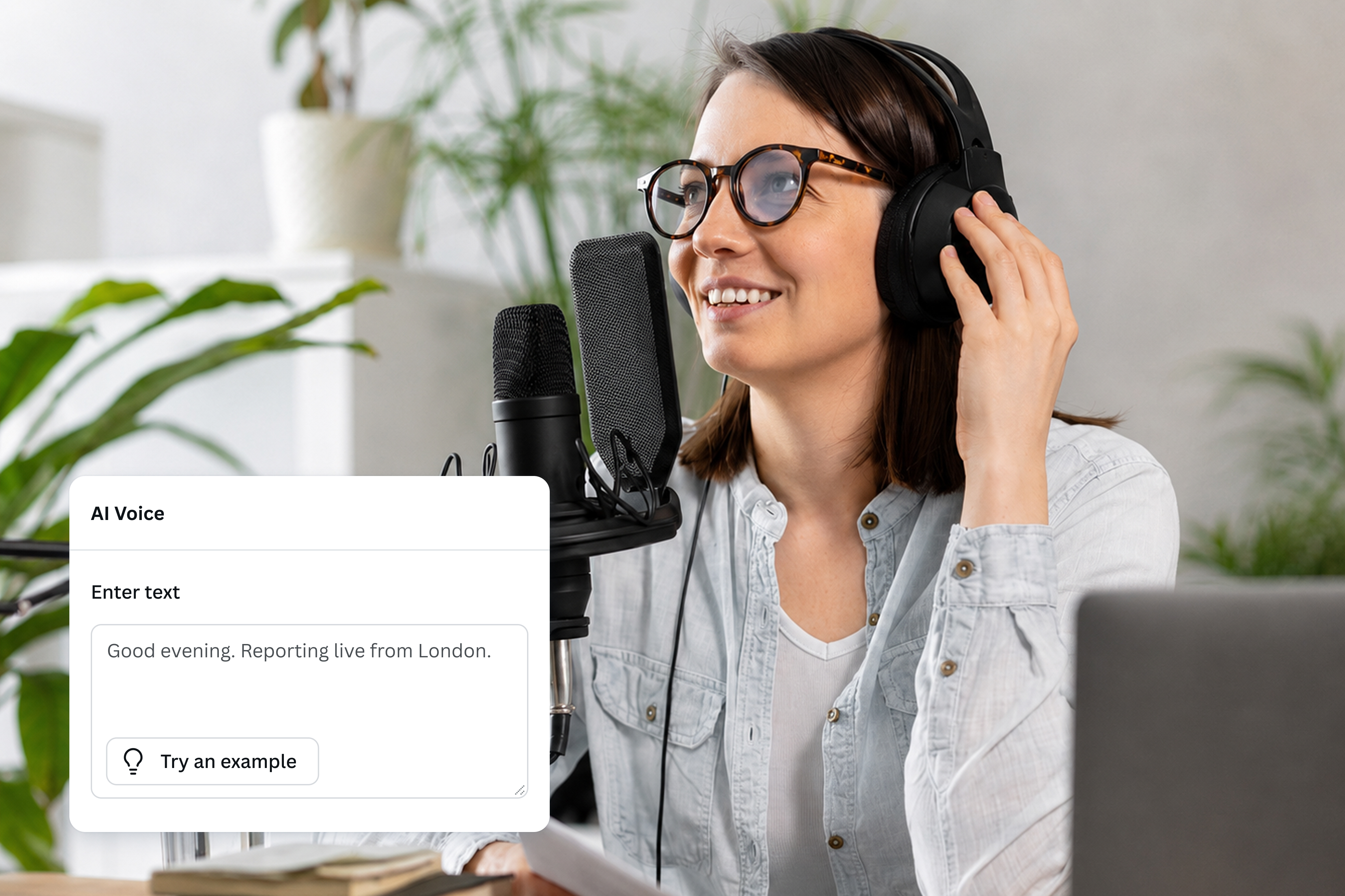 Generate authentic British voiceovers with ease Generate authentic British voiceovers with ease