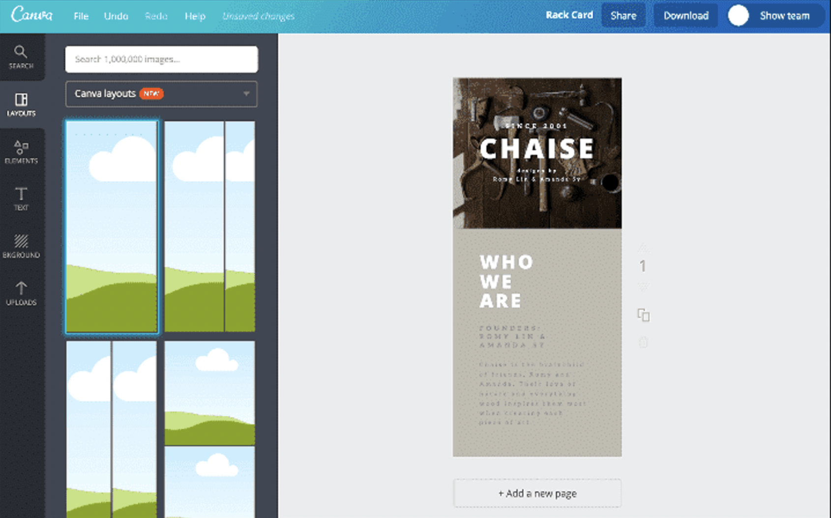 Criar Panfletos publicitários