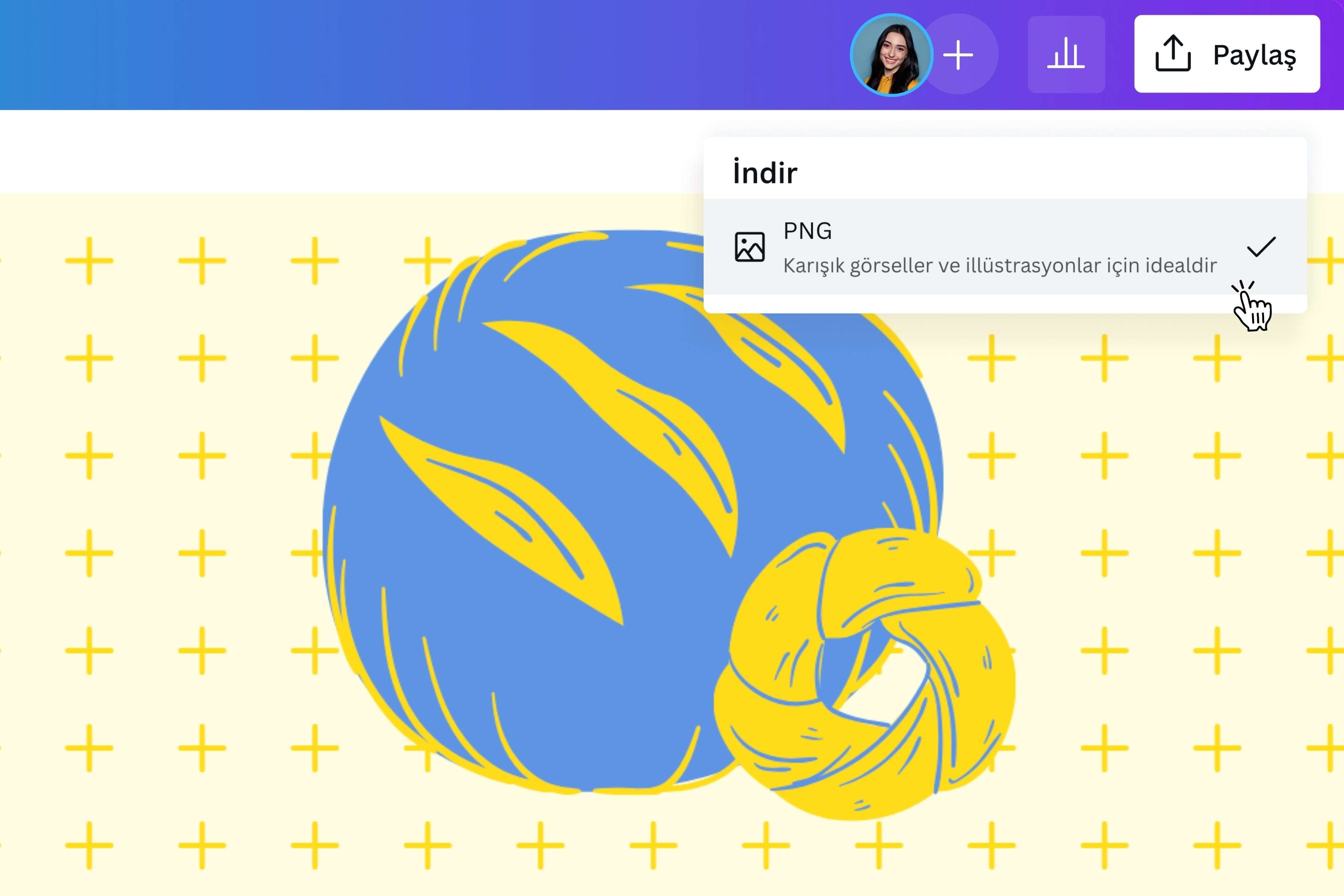 SVG dosyasını PNG yapma aracı - Canva